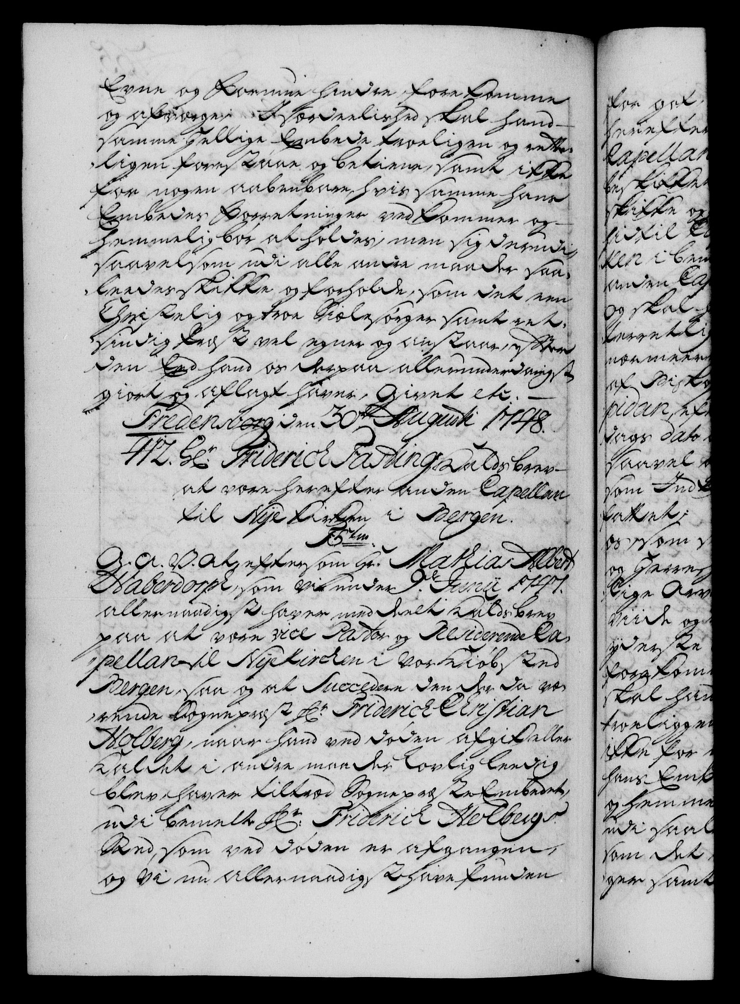 Danske Kanselli 1572-1799, AV/RA-EA-3023/F/Fc/Fca/Fcaa/L0035: Norske registre, 1746-1748, p. 765b