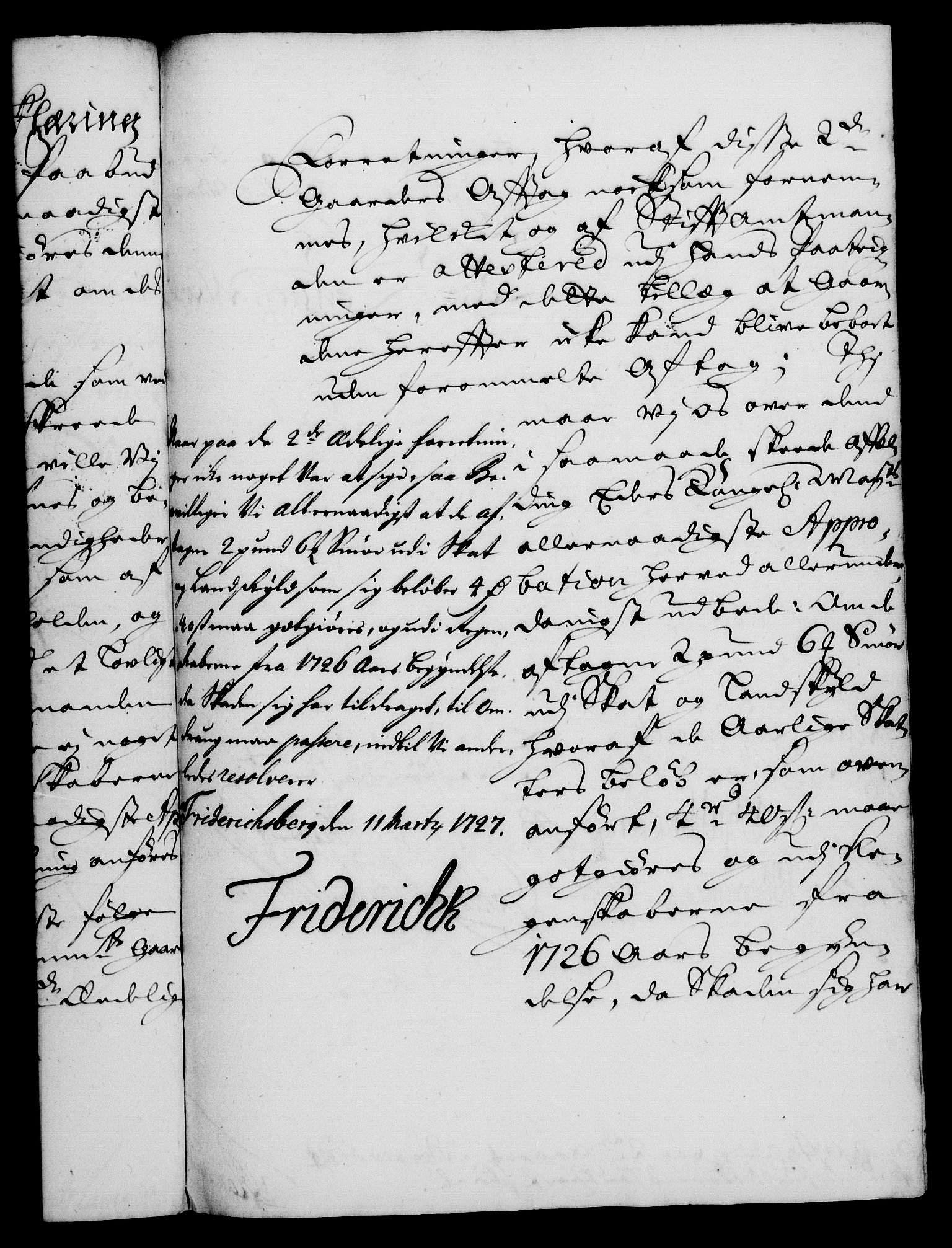 Rentekammeret, Kammerkanselliet, RA/EA-3111/G/Gf/Gfa/L0010: Norsk relasjons- og resolusjonsprotokoll (merket RK 52.10), 1727, p. 268