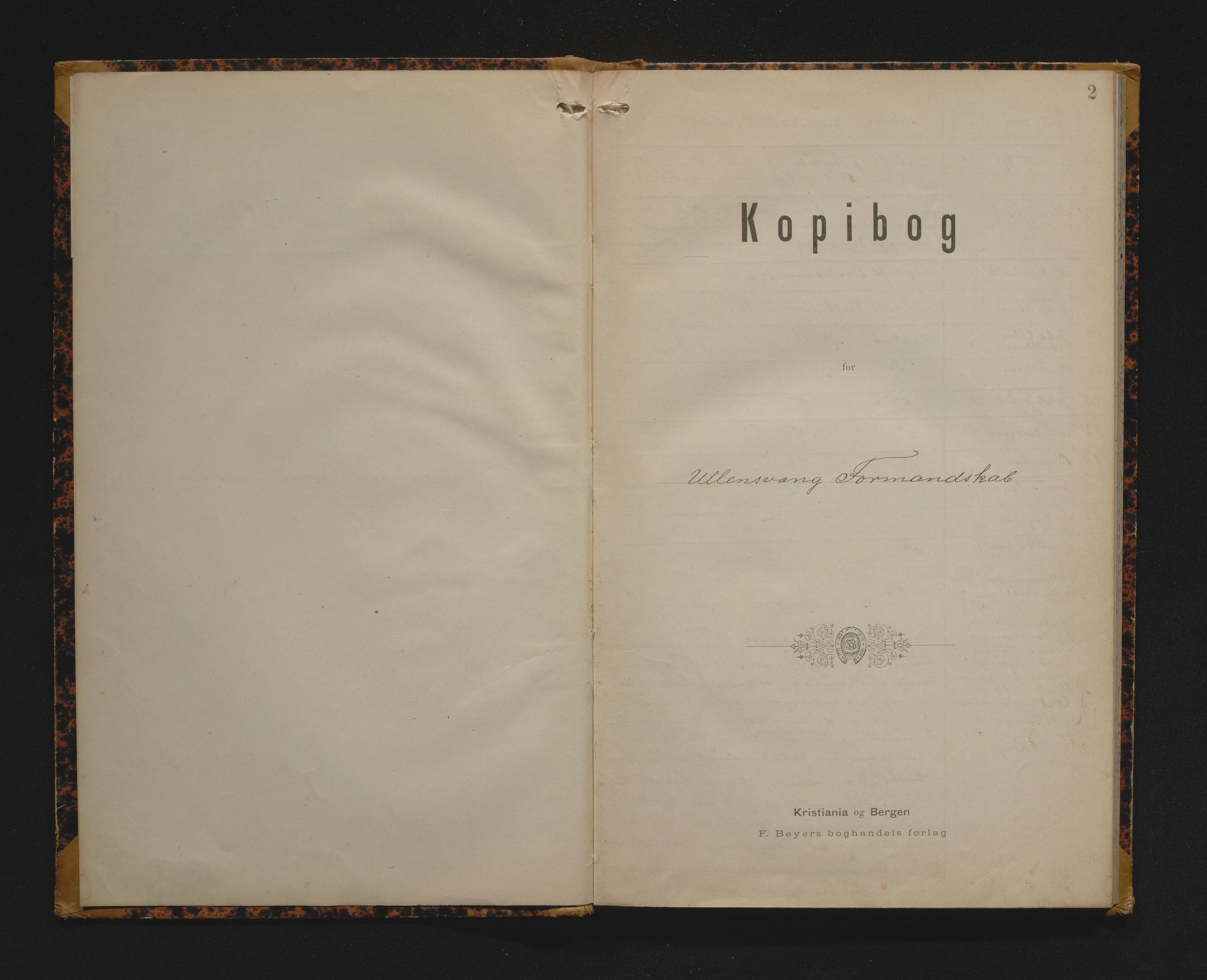 Ullensvang herad. Formannskapet , IKAH/1231b-021/B/Ba/L0004: Kopibok formannskapet , 1897-1906