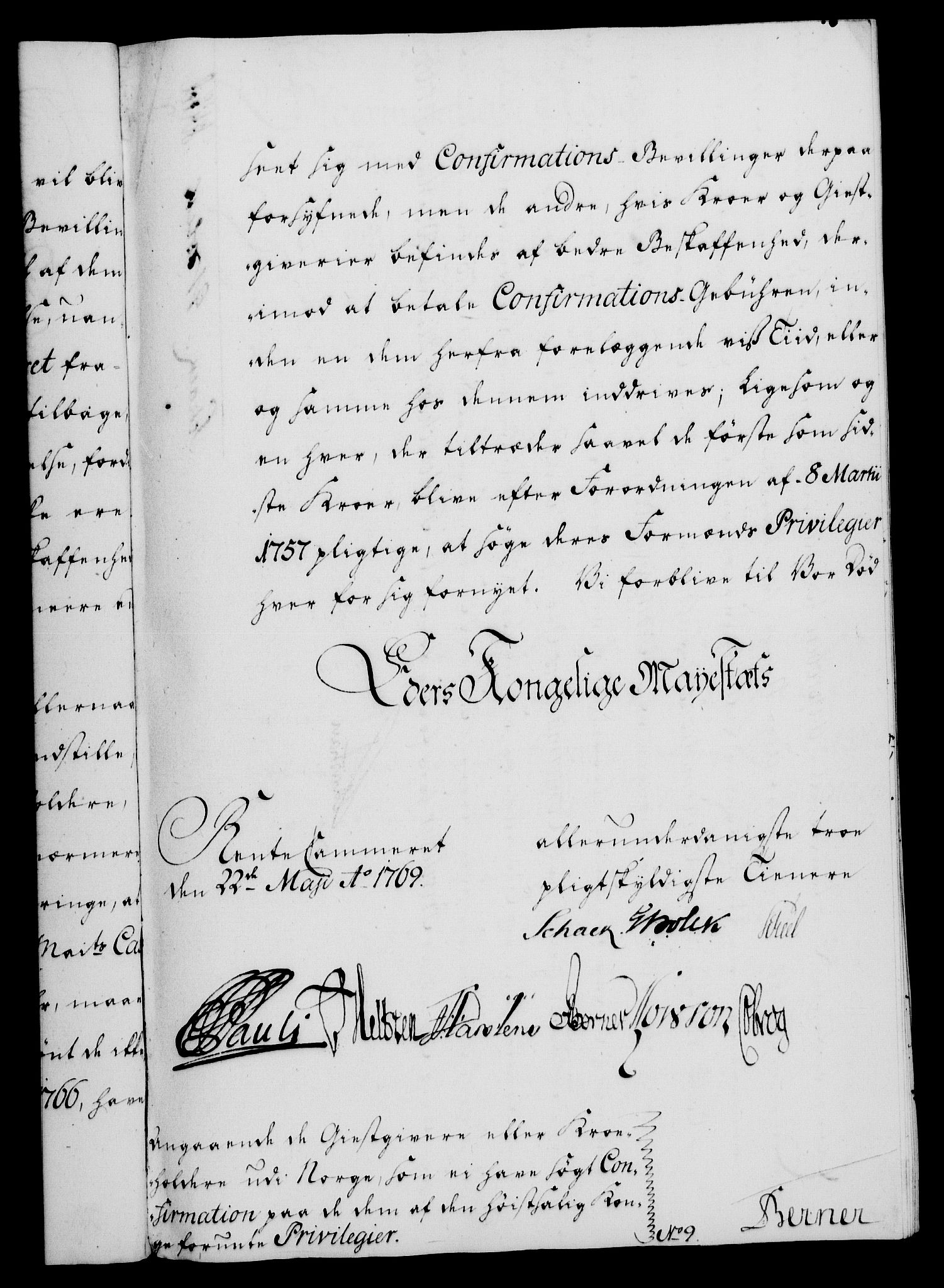Rentekammeret, Kammerkanselliet, RA/EA-3111/G/Gf/Gfa/L0051: Norsk relasjons- og resolusjonsprotokoll (merket RK 52.51), 1769, p. 161