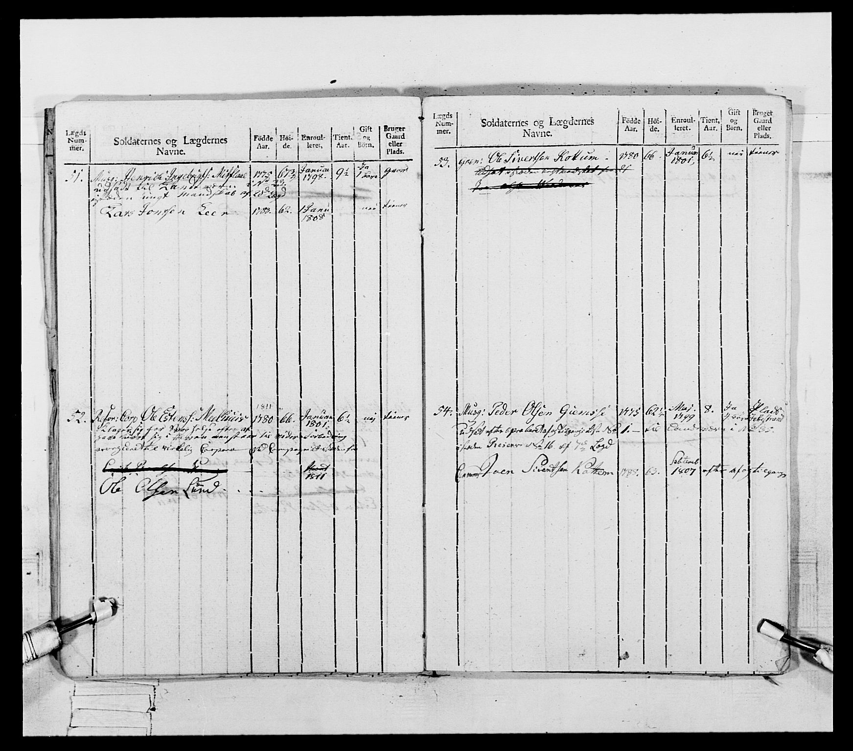 Generalitets- og kommissariatskollegiet, Det kongelige norske kommissariatskollegium, AV/RA-EA-5420/E/Eh/L0075b: 1. Trondheimske nasjonale infanteriregiment, 1807, p. 247