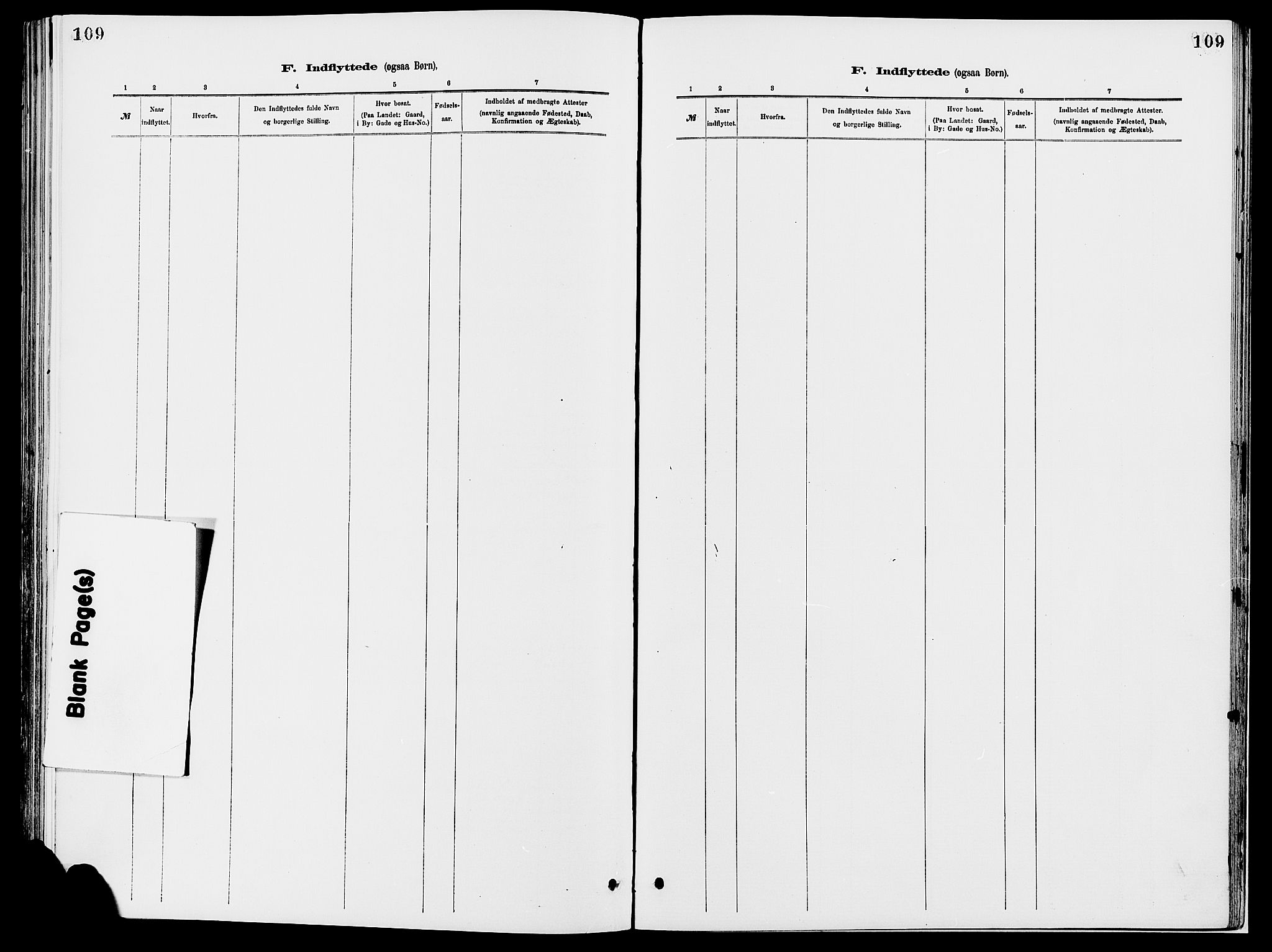 Åmot prestekontor, Hedmark, AV/SAH-PREST-056/H/Ha/Haa/L0010: Parish register (official) no. 10, 1884-1889, p. 109