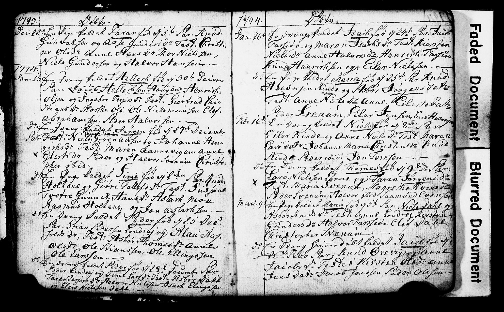 Sannidal kirkebøker, SAKO/A-296/G/Ga/L0001: Parish register (copy) no. 1, 1782-1816