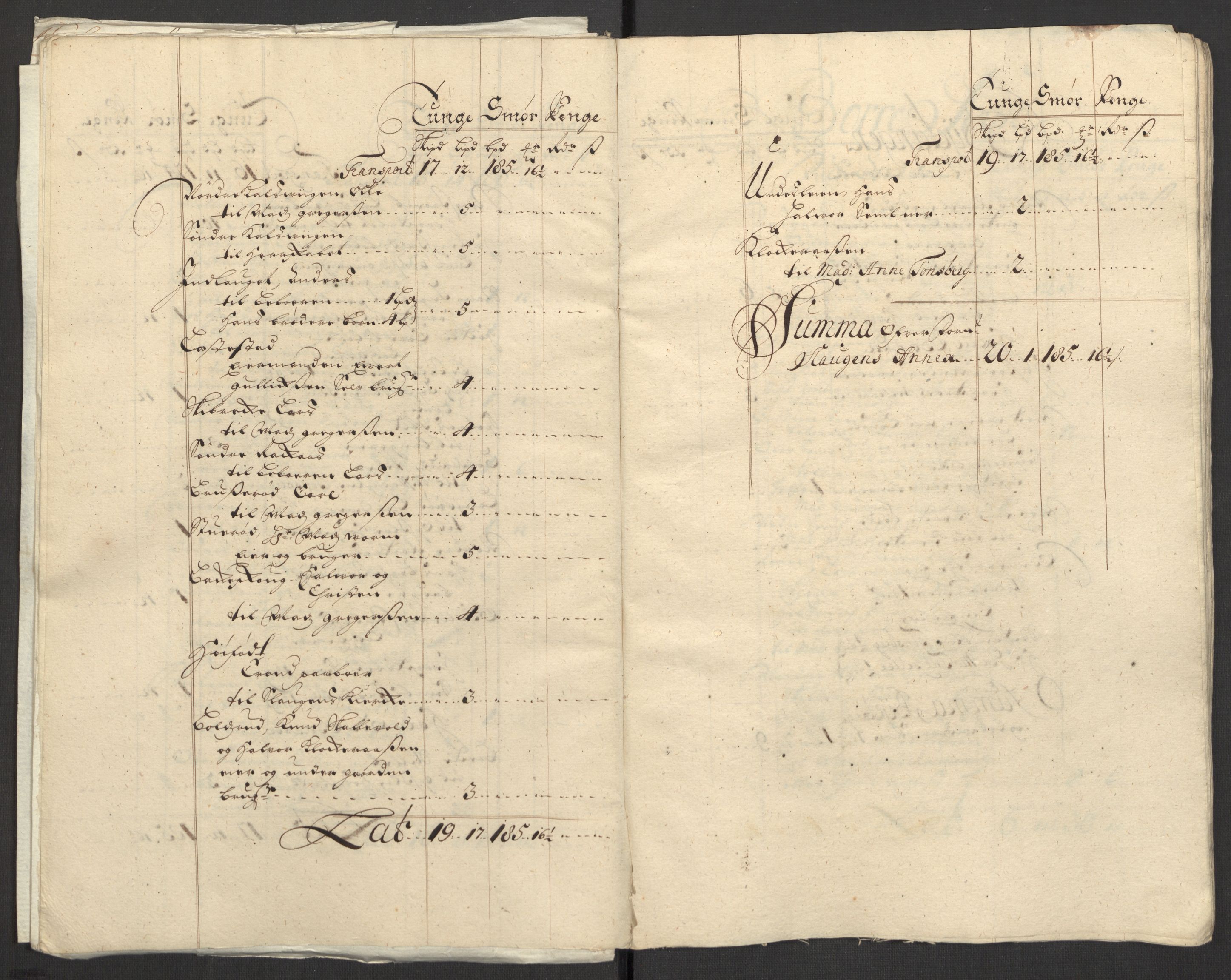 Rentekammeret inntil 1814, Reviderte regnskaper, Fogderegnskap, RA/EA-4092/R32/L1873: Fogderegnskap Jarlsberg grevskap, 1708, p. 31