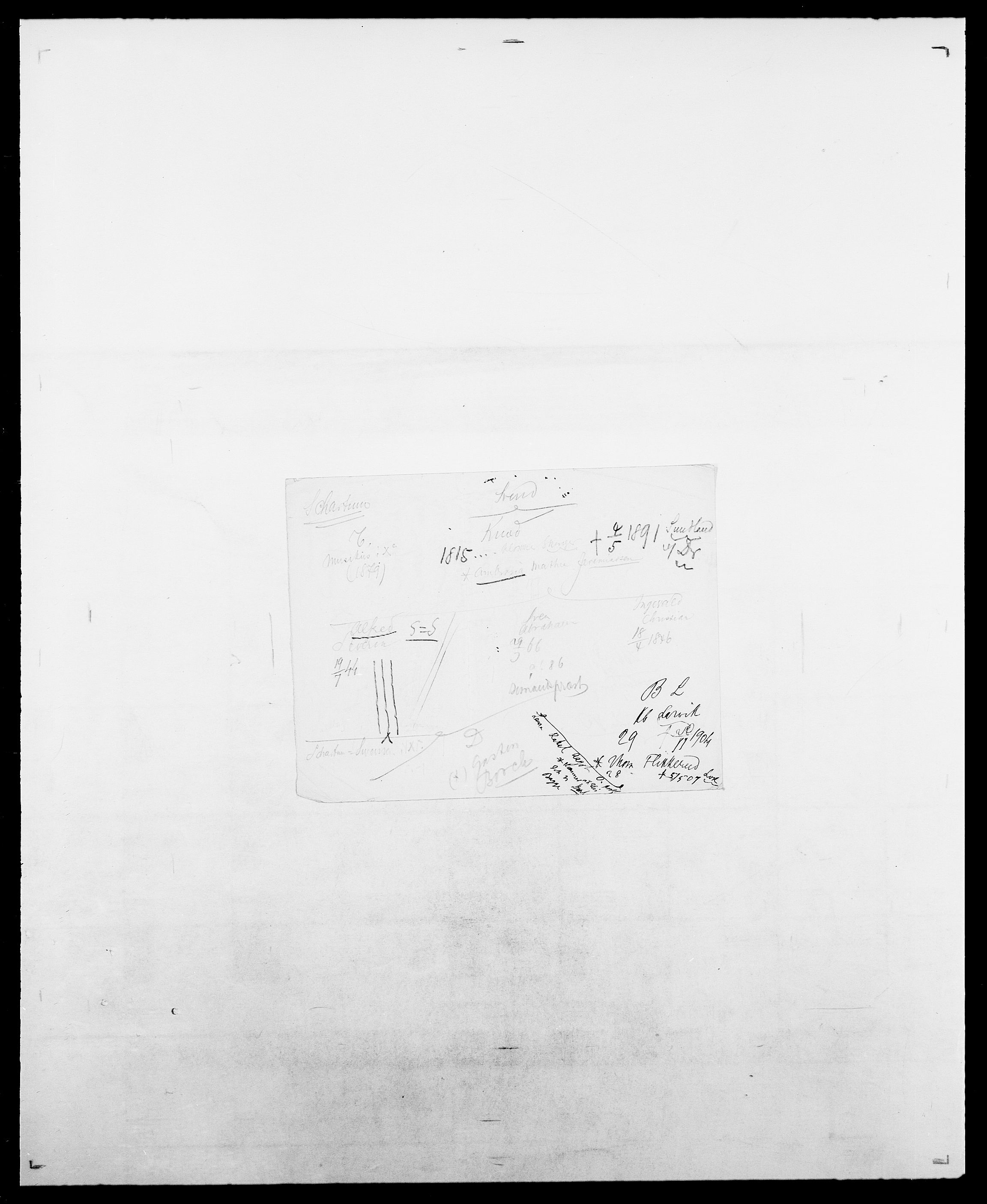 Delgobe, Charles Antoine - samling, AV/SAO-PAO-0038/D/Da/L0034: Saabye - Schmincke, p. 416