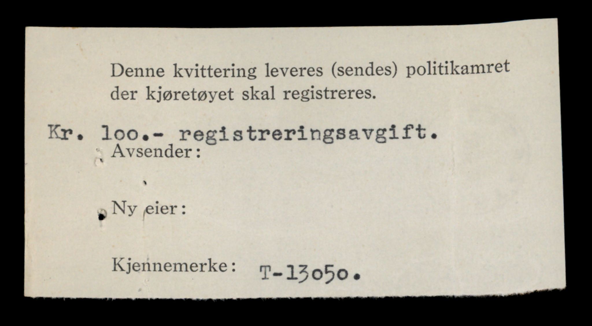 Møre og Romsdal vegkontor - Ålesund trafikkstasjon, AV/SAT-A-4099/F/Fe/L0037: Registreringskort for kjøretøy T 13031 - T 13179, 1927-1998, p. 436