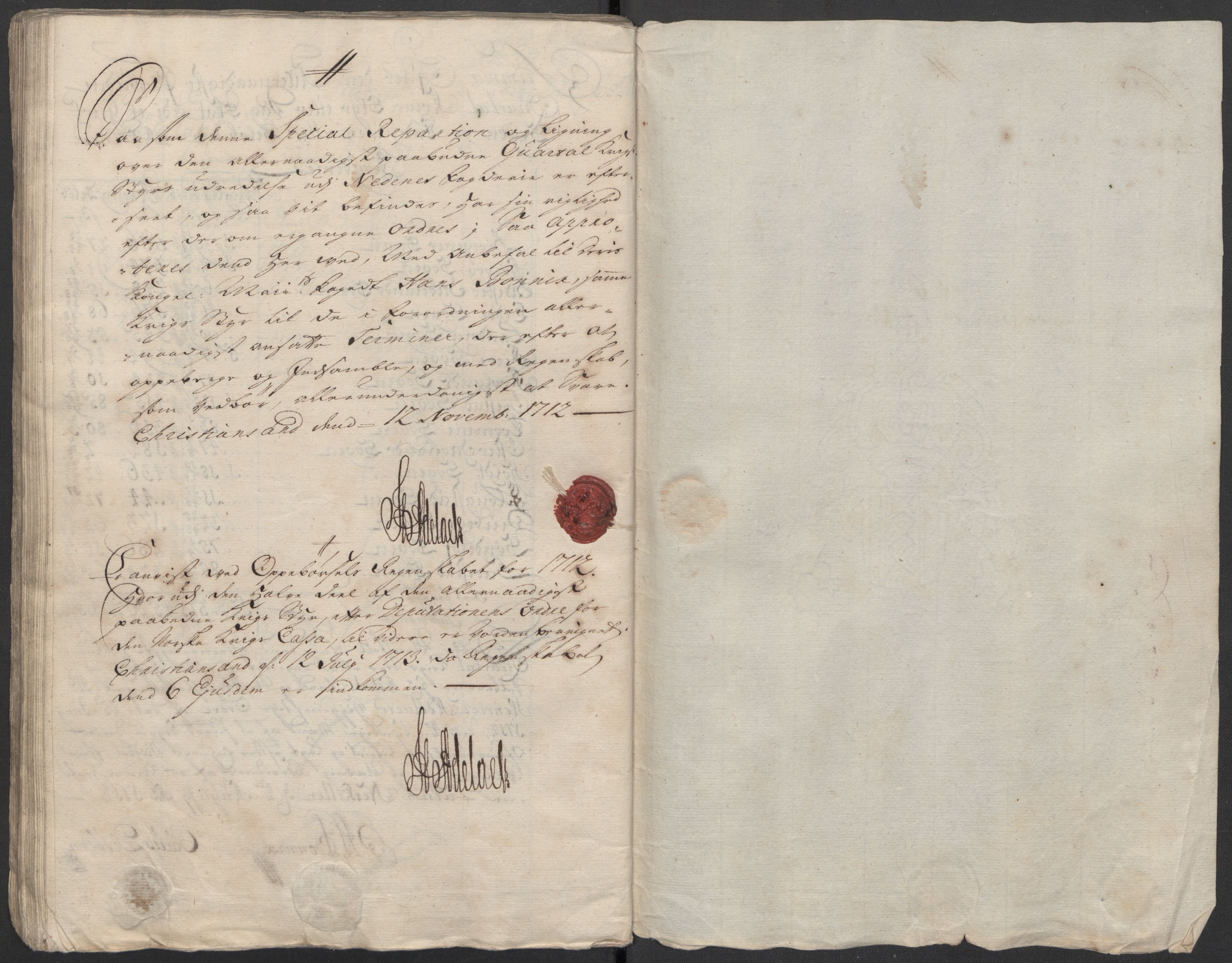 Rentekammeret inntil 1814, Reviderte regnskaper, Fogderegnskap, AV/RA-EA-4092/R39/L2320: Fogderegnskap Nedenes, 1712, p. 273