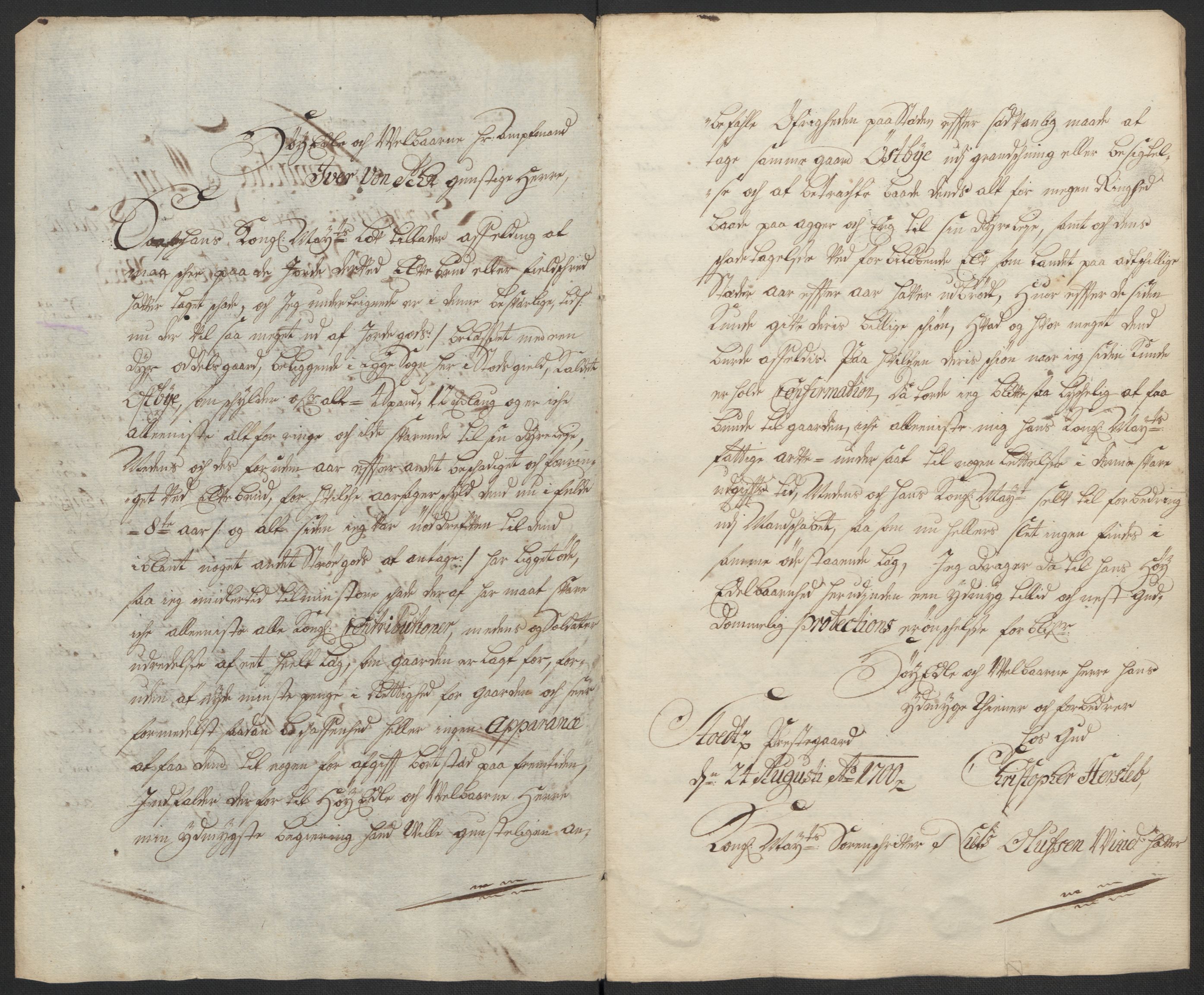 Rentekammeret inntil 1814, Reviderte regnskaper, Fogderegnskap, RA/EA-4092/R63/L4311: Fogderegnskap Inderøy, 1700, p. 190