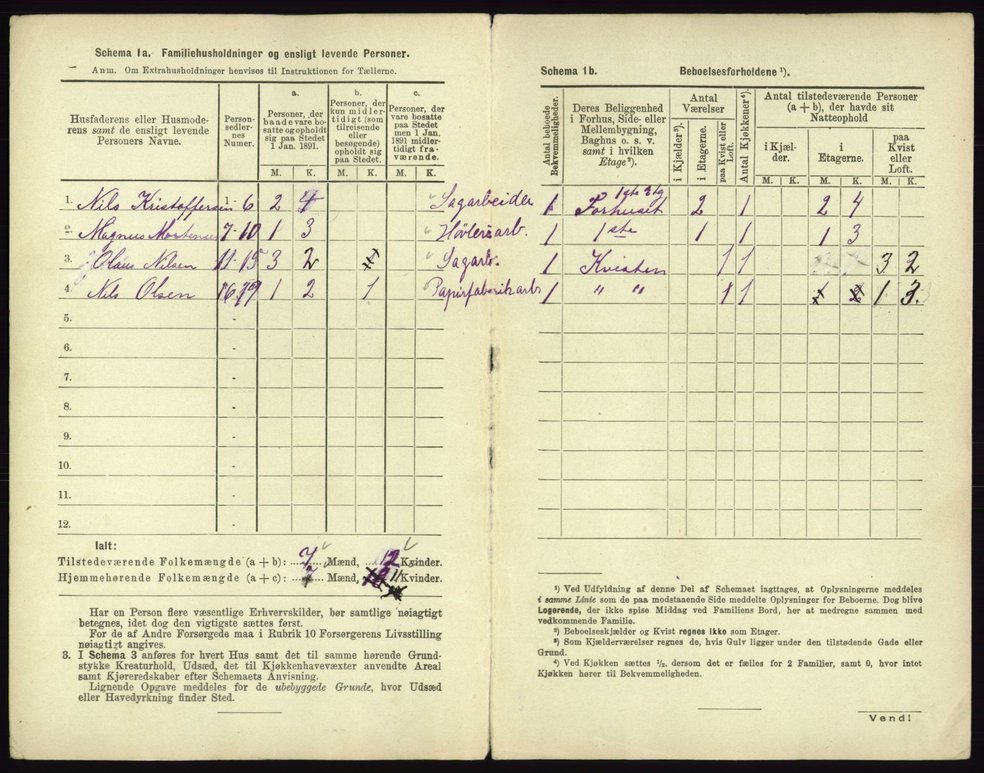 RA, 1891 census for 0602 Drammen, 1891, p. 1988