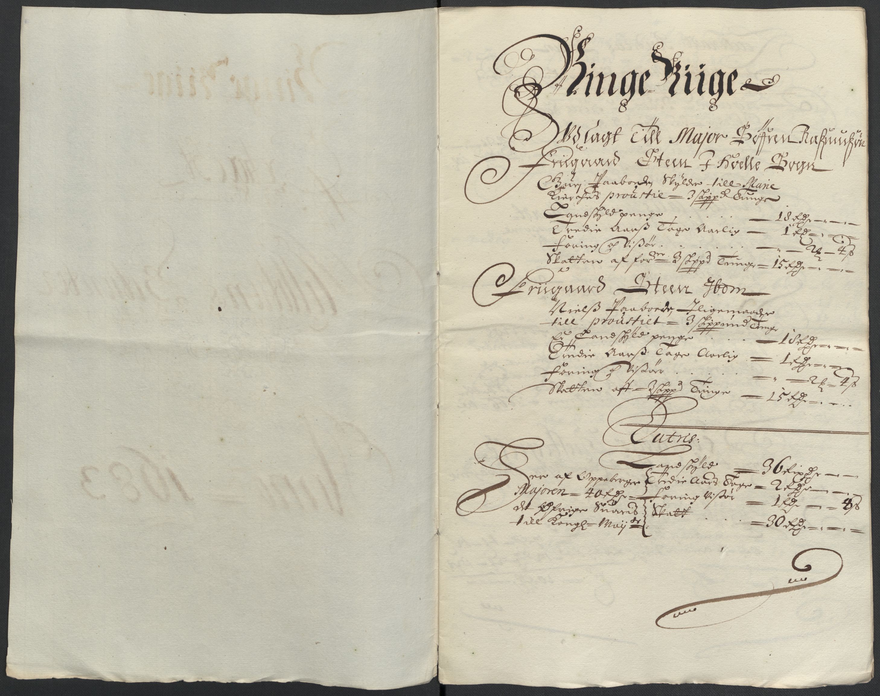 Rentekammeret inntil 1814, Reviderte regnskaper, Fogderegnskap, AV/RA-EA-4092/R21/L1446: Fogderegnskap Ringerike og Hallingdal, 1683-1686, p. 145