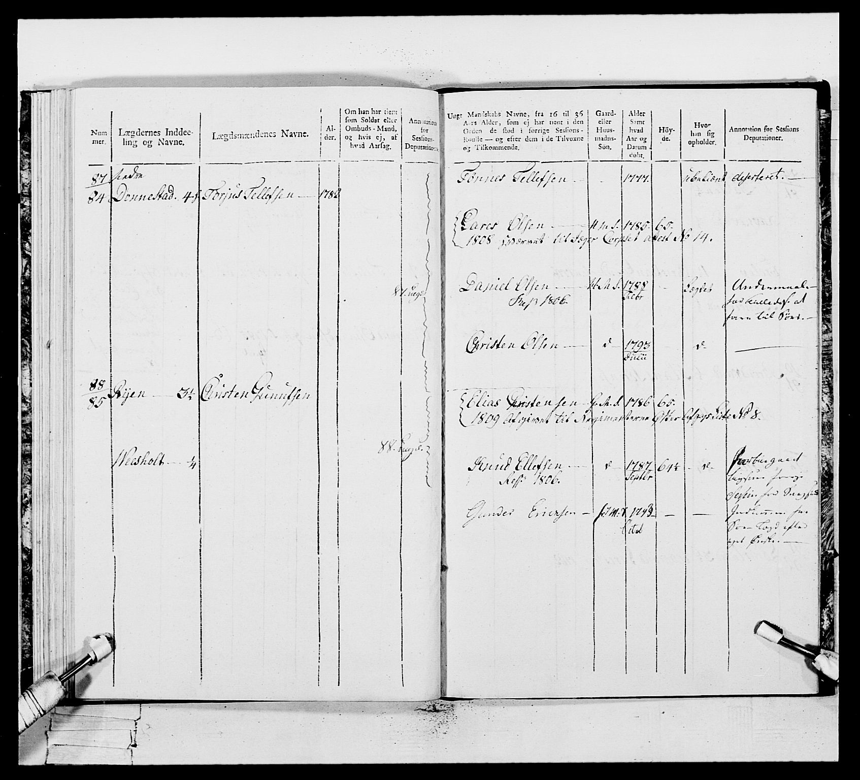 Generalitets- og kommissariatskollegiet, Det kongelige norske kommissariatskollegium, AV/RA-EA-5420/E/Eh/L0110: Vesterlenske nasjonale infanteriregiment, 1810, p. 293