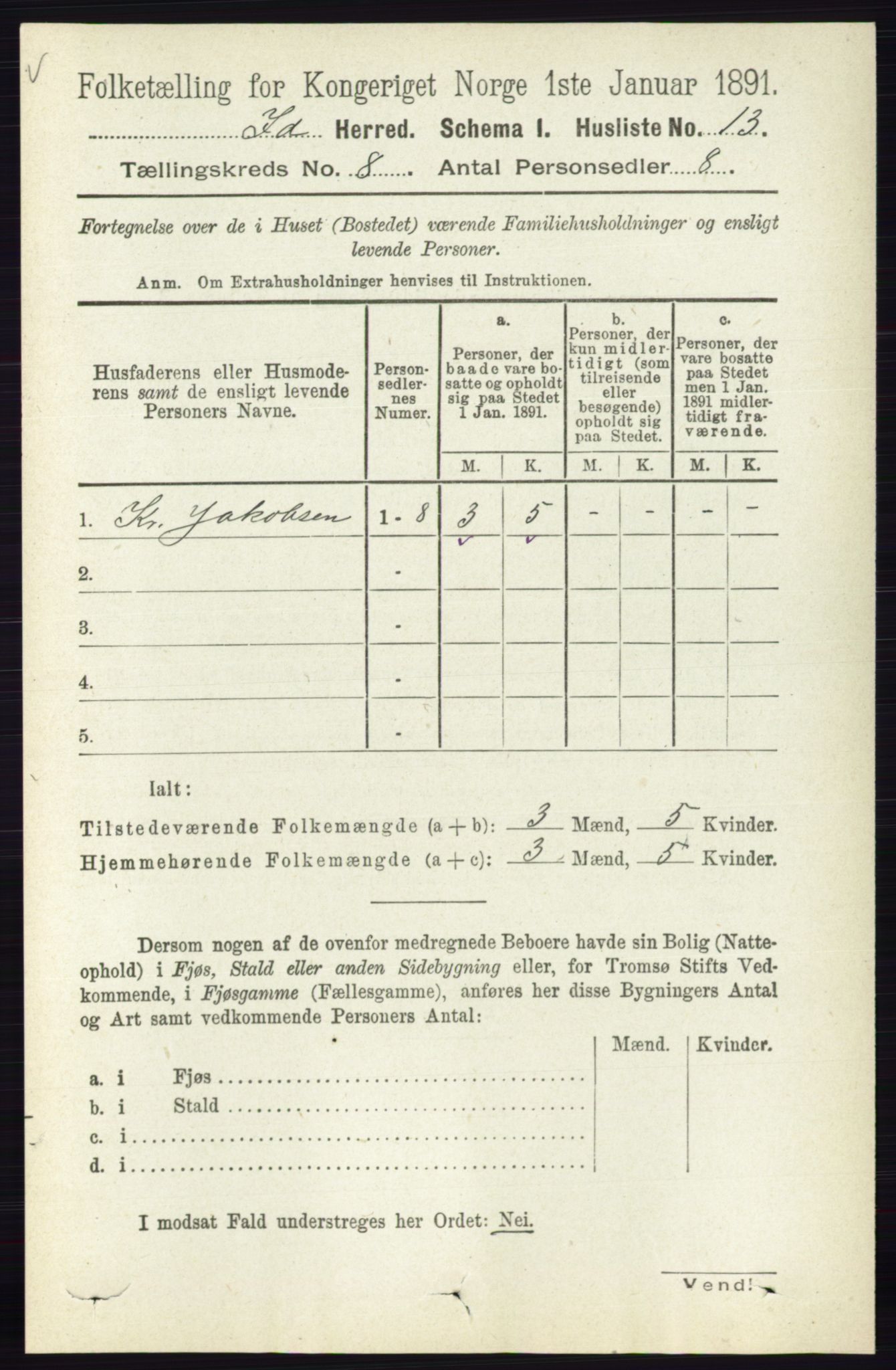 RA, 1891 census for 0117 Idd, 1891, p. 4679