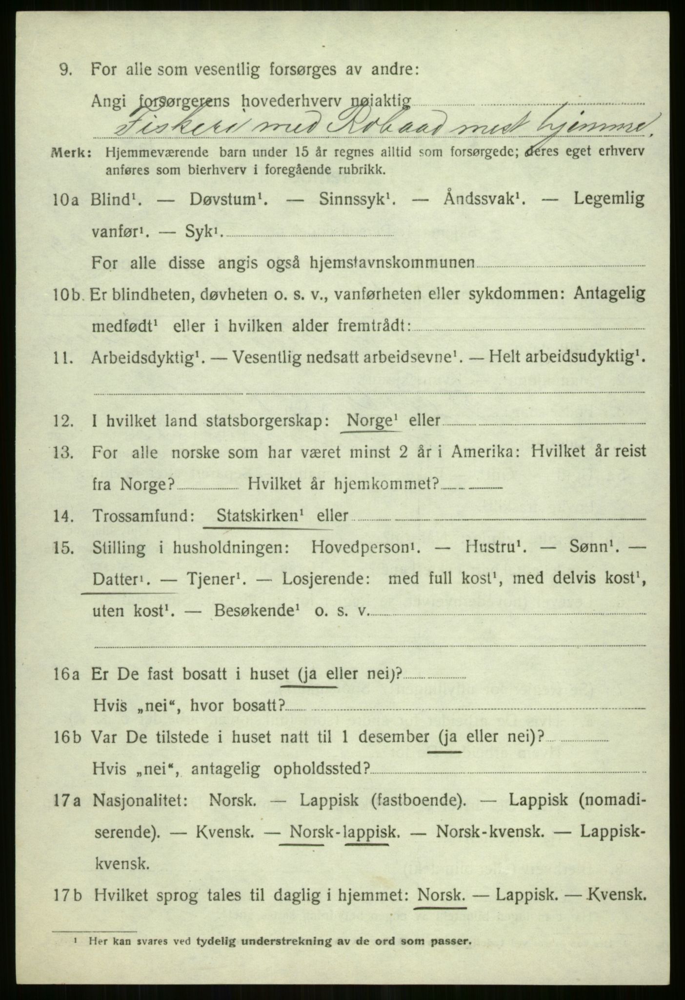 SATØ, 1920 census for Tromsøysund, 1920, p. 11469