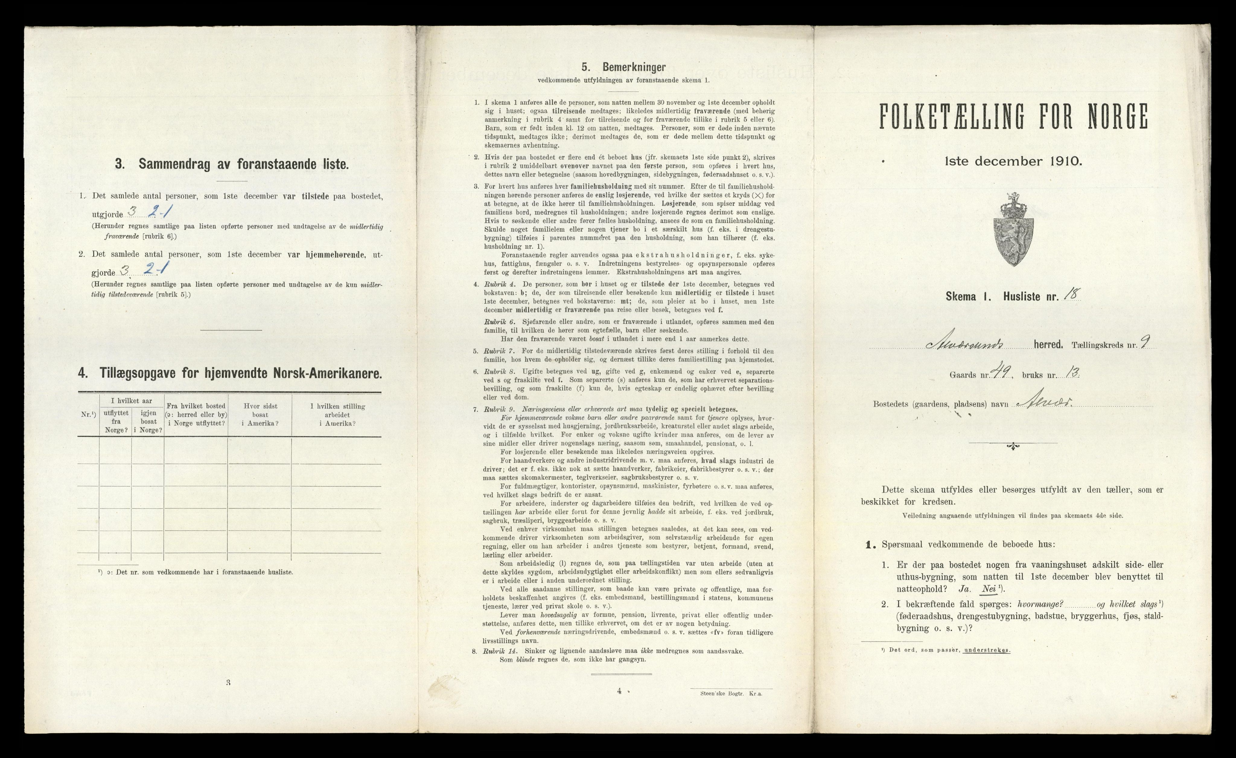 RA, 1910 census for Alversund, 1910, p. 684