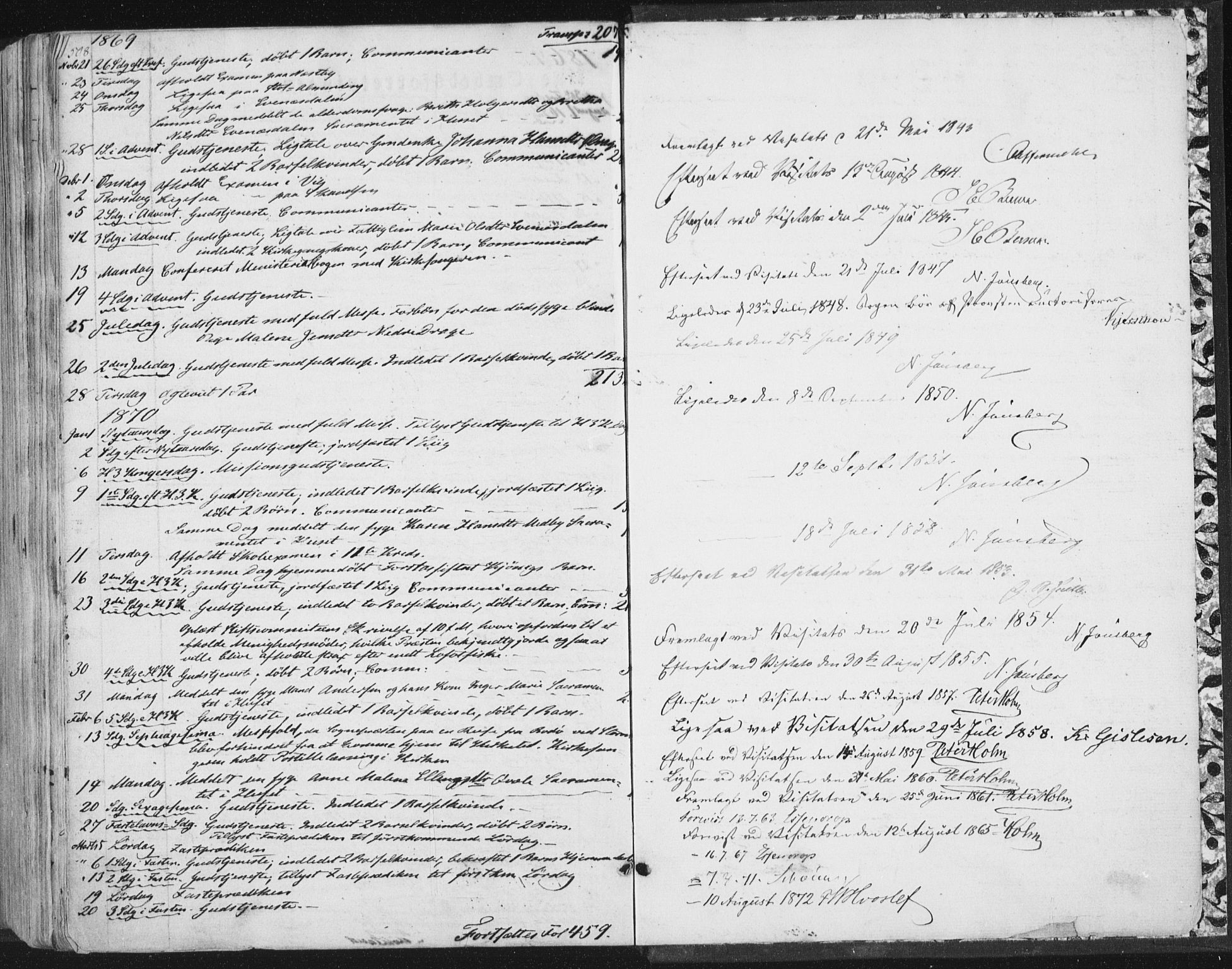 Ministerialprotokoller, klokkerbøker og fødselsregistre - Nordland, SAT/A-1459/847/L0667: Parish register (official) no. 847A07, 1842-1871, p. 508