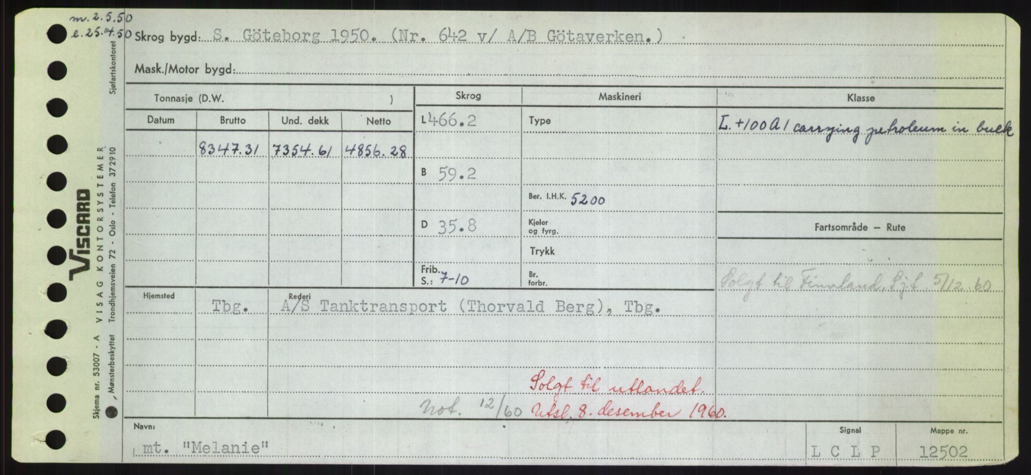 Sjøfartsdirektoratet med forløpere, Skipsmålingen, RA/S-1627/H/Hd/L0024: Fartøy, M-Mim, p. 471