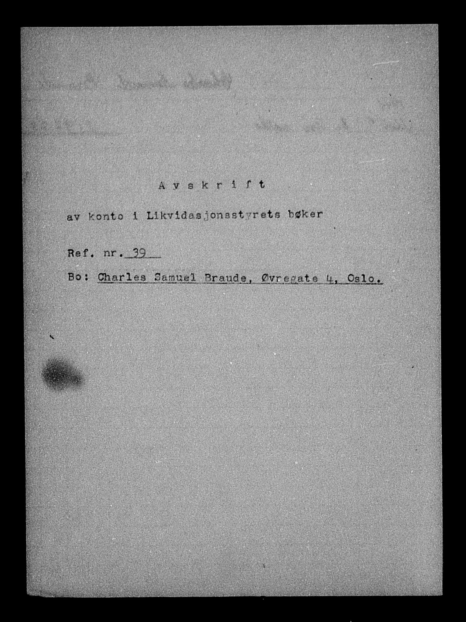 Justisdepartementet, Tilbakeføringskontoret for inndratte formuer, AV/RA-S-1564/H/Hc/Hcc/L0927: --, 1945-1947, p. 586