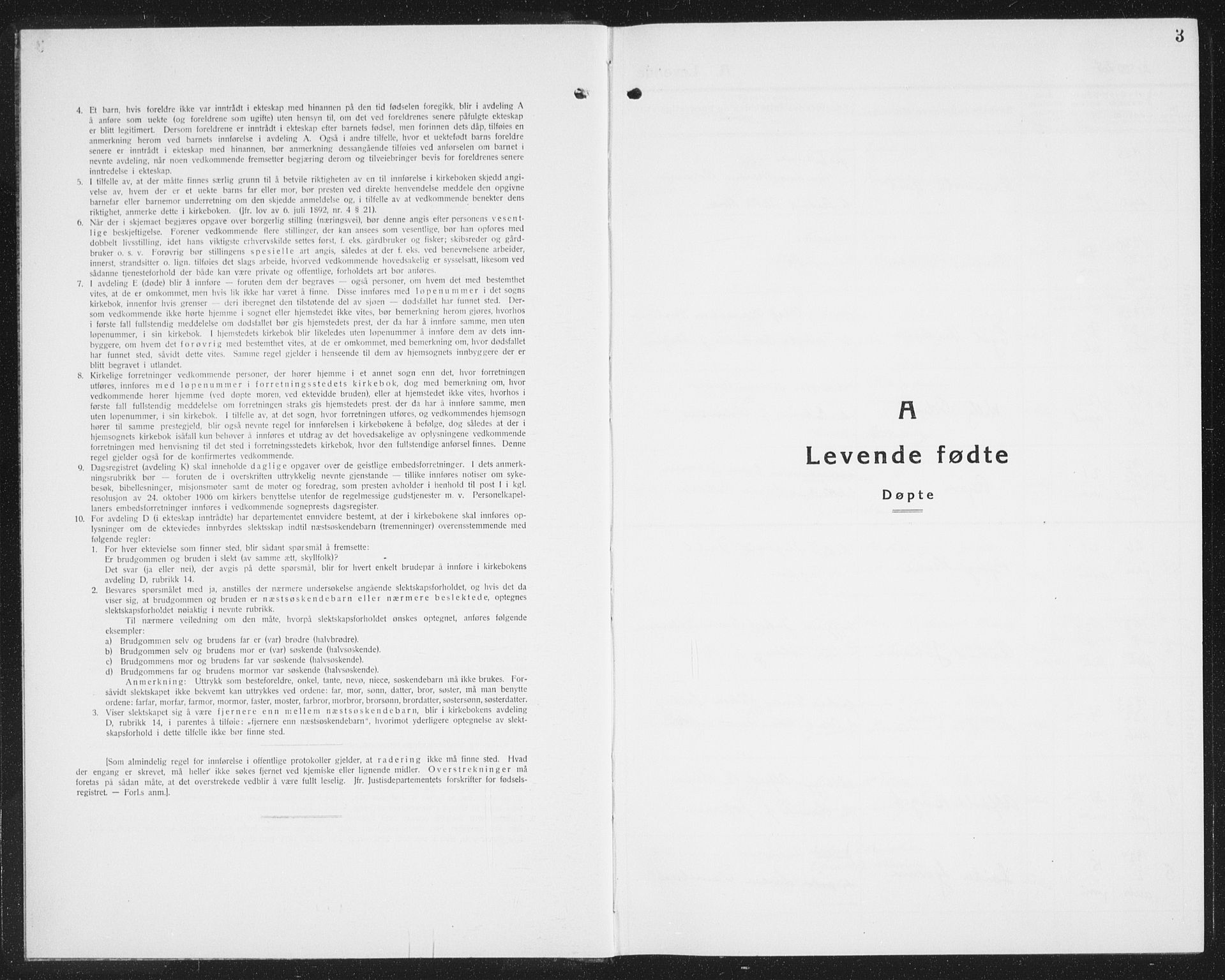 Ministerialprotokoller, klokkerbøker og fødselsregistre - Nordland, SAT/A-1459/874/L1081: Parish register (copy) no. 874C10, 1925-1941, p. 3