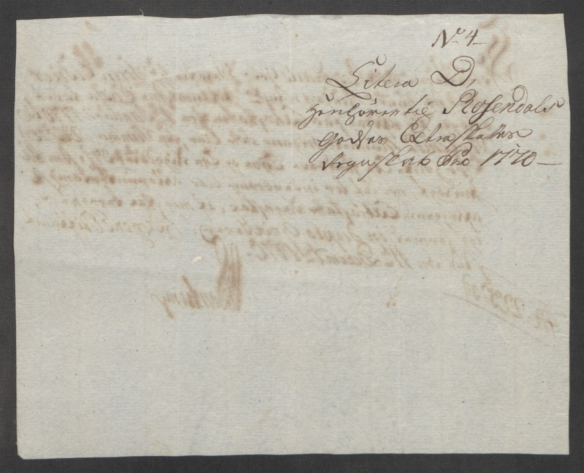 Rentekammeret inntil 1814, Reviderte regnskaper, Fogderegnskap, RA/EA-4092/R49/L3157: Ekstraskatten Rosendal Baroni, 1762-1772, p. 301
