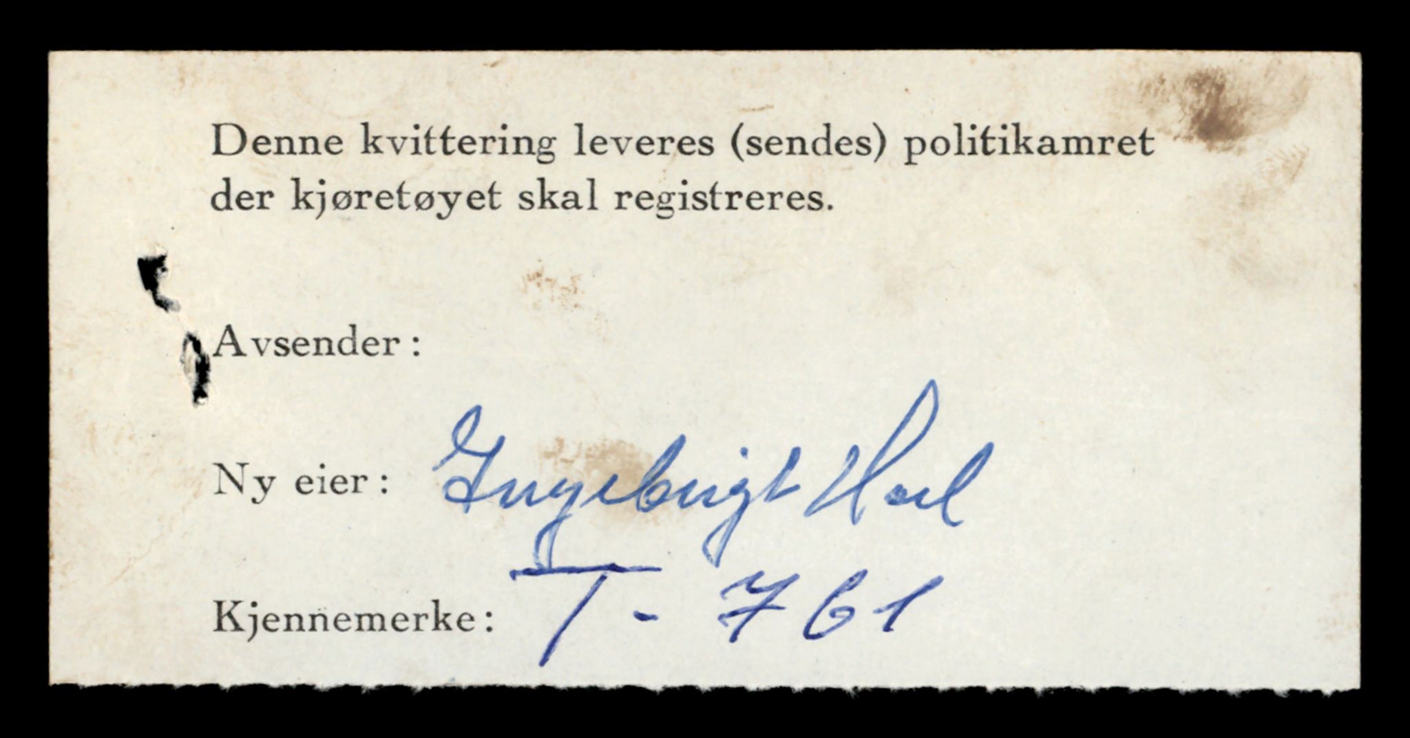 Møre og Romsdal vegkontor - Ålesund trafikkstasjon, AV/SAT-A-4099/F/Fe/L0008: Registreringskort for kjøretøy T 747 - T 894, 1927-1998, p. 426