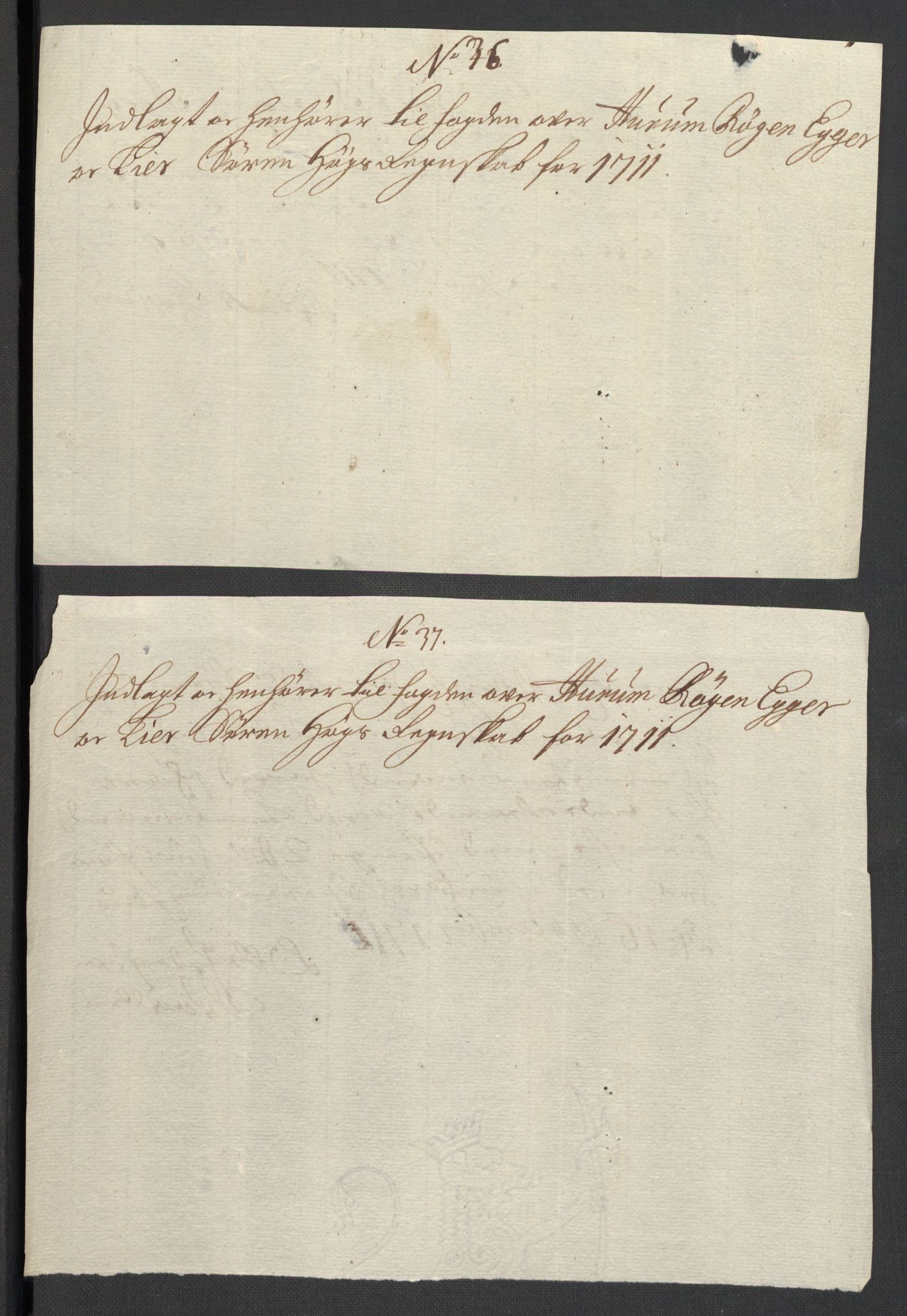 Rentekammeret inntil 1814, Reviderte regnskaper, Fogderegnskap, AV/RA-EA-4092/R31/L1705: Fogderegnskap Hurum, Røyken, Eiker, Lier og Buskerud, 1711, p. 345