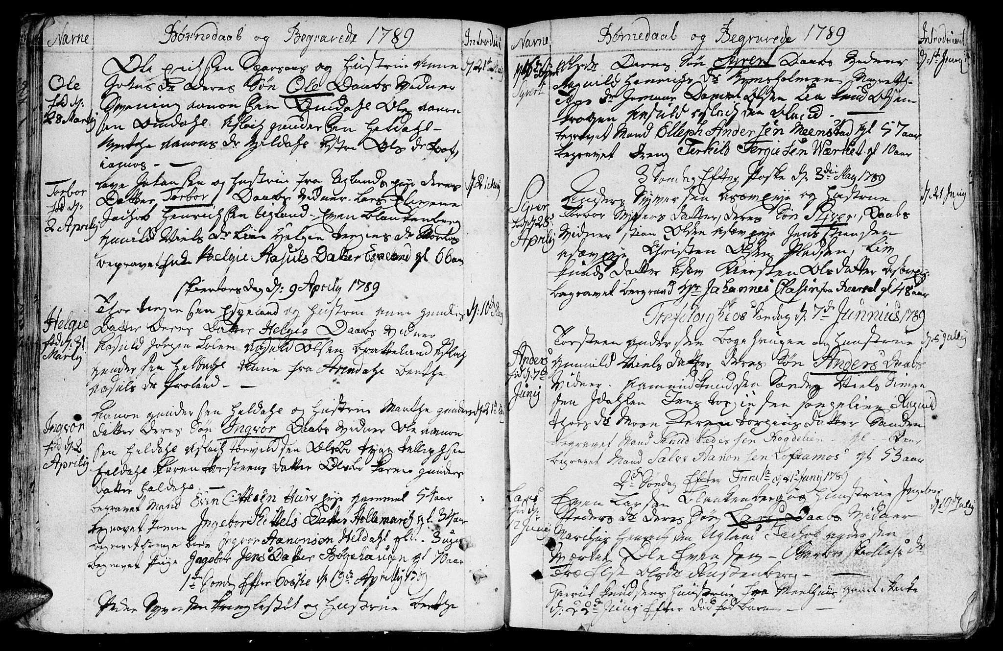 Froland sokneprestkontor, AV/SAK-1111-0013/F/Fb/L0005: Parish register (copy) no. B 5, 1786-1816, p. 16