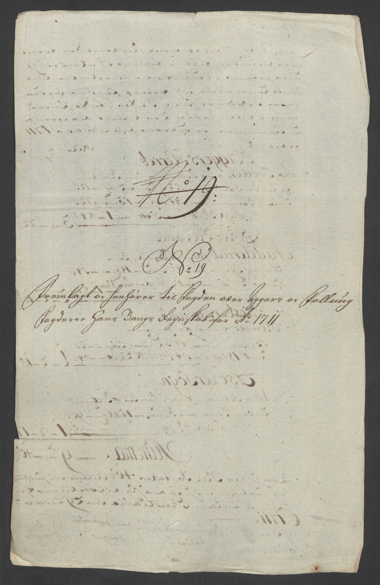 Rentekammeret inntil 1814, Reviderte regnskaper, Fogderegnskap, AV/RA-EA-4092/R10/L0448: Fogderegnskap Aker og Follo, 1710-1711, p. 336