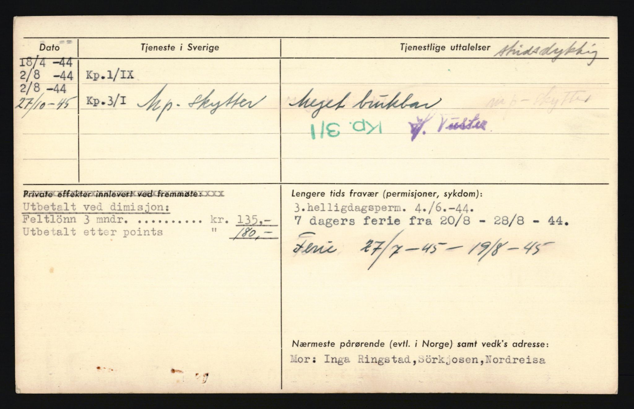 Forsvaret, Troms infanteriregiment nr. 16, AV/RA-RAFA-3146/P/Pa/L0020: Rulleblad for regimentets menige mannskaper, årsklasse 1936, 1936, p. 1162