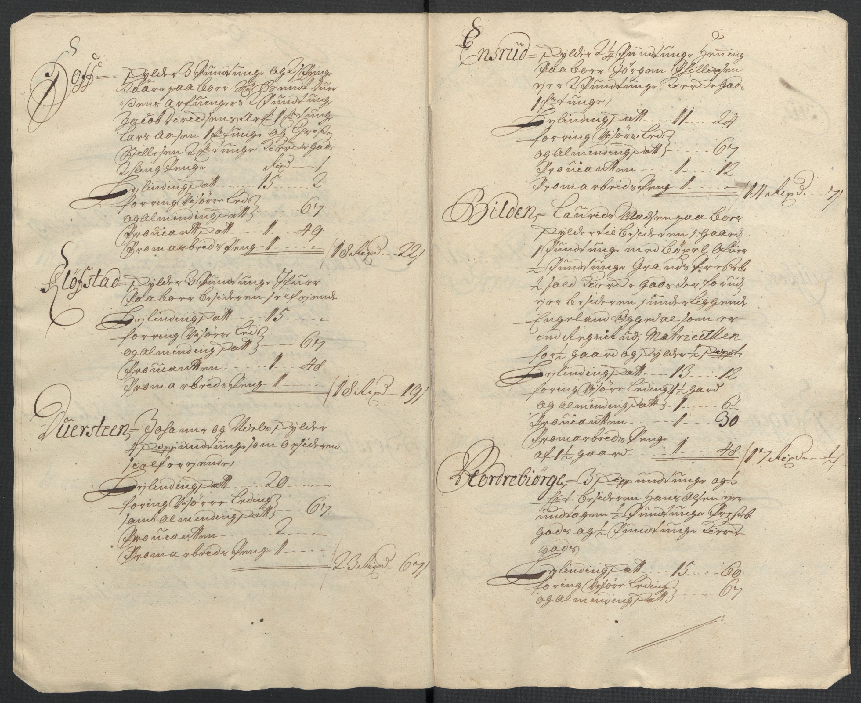 Rentekammeret inntil 1814, Reviderte regnskaper, Fogderegnskap, AV/RA-EA-4092/R18/L1307: Fogderegnskap Hadeland, Toten og Valdres, 1710, p. 140