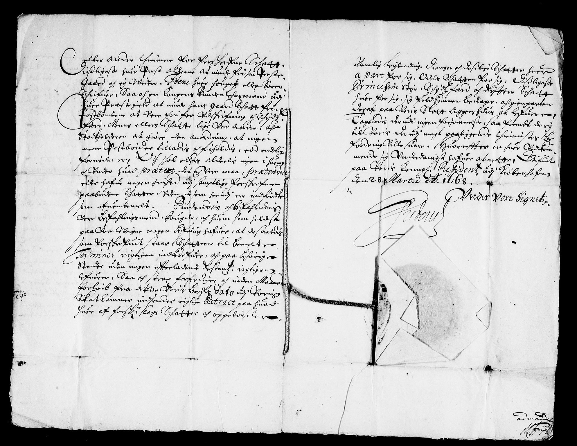 Rentekammeret inntil 1814, Reviderte regnskaper, Stiftamtstueregnskaper, Bergen stiftamt, RA/EA-6043/R/Rc/L0027: Bergen stiftamt, 1668