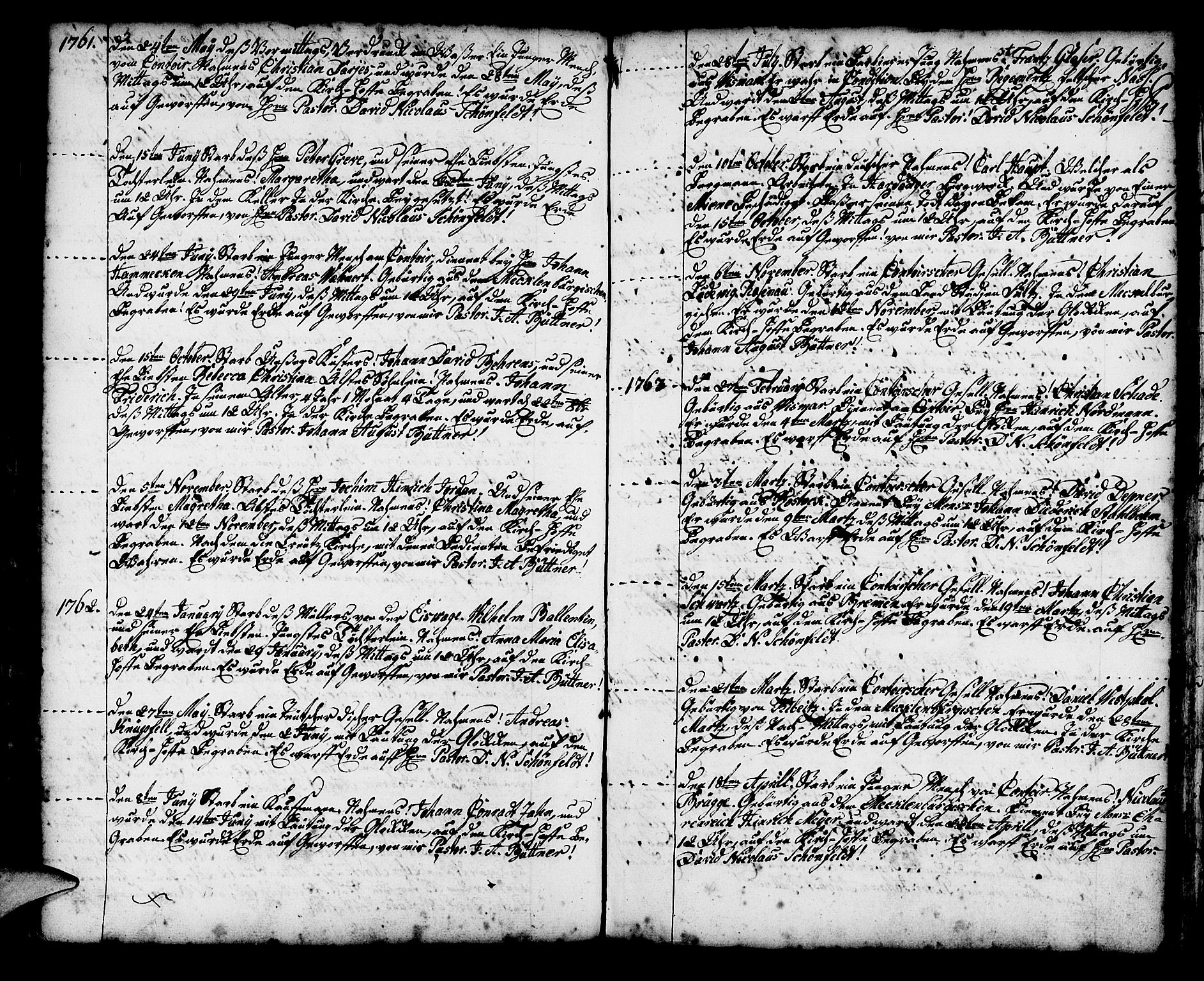 Mariakirken Sokneprestembete, AV/SAB-A-76901/H/Haa/L0002: Parish register (official) no. A 2, 1748-1807, p. 102