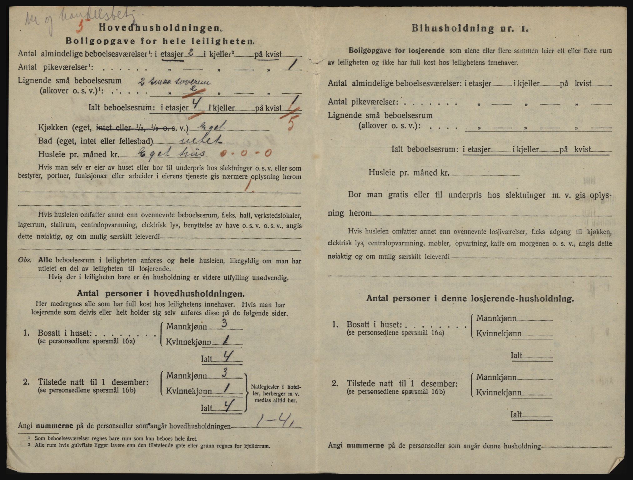 SATØ, 1920 census for Hammerfest, 1920, p. 1517