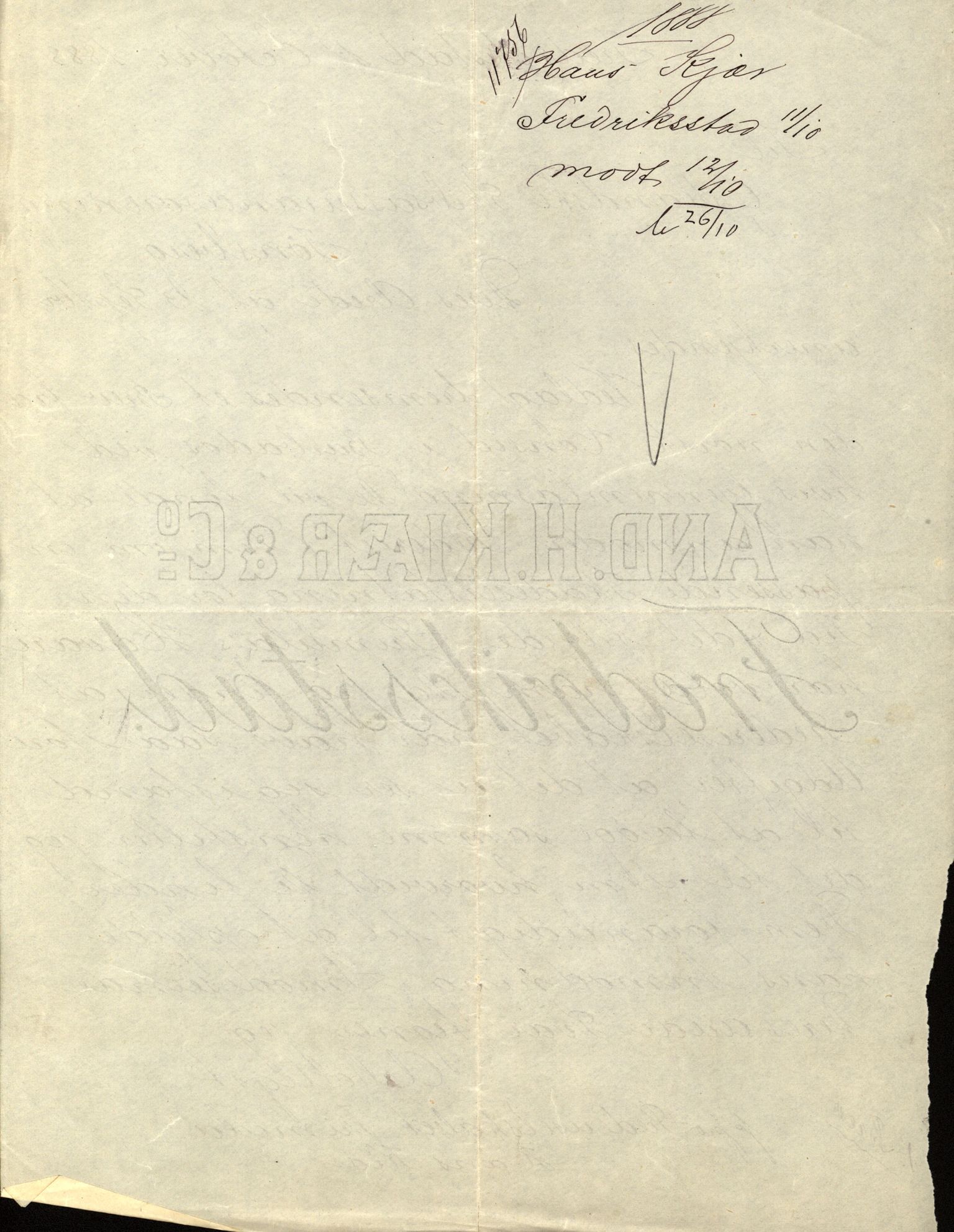 Pa 63 - Østlandske skibsassuranceforening, VEMU/A-1079/G/Ga/L0021/0003: Havaridokumenter / Inga av Drammen, Inga av Sandefjord, Primula, 1888-1889, p. 144