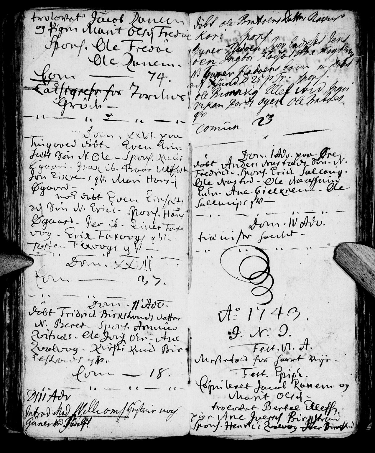 Ministerialprotokoller, klokkerbøker og fødselsregistre - Møre og Romsdal, AV/SAT-A-1454/573/L0871: Parish register (official) no. 573A01, 1732-1754