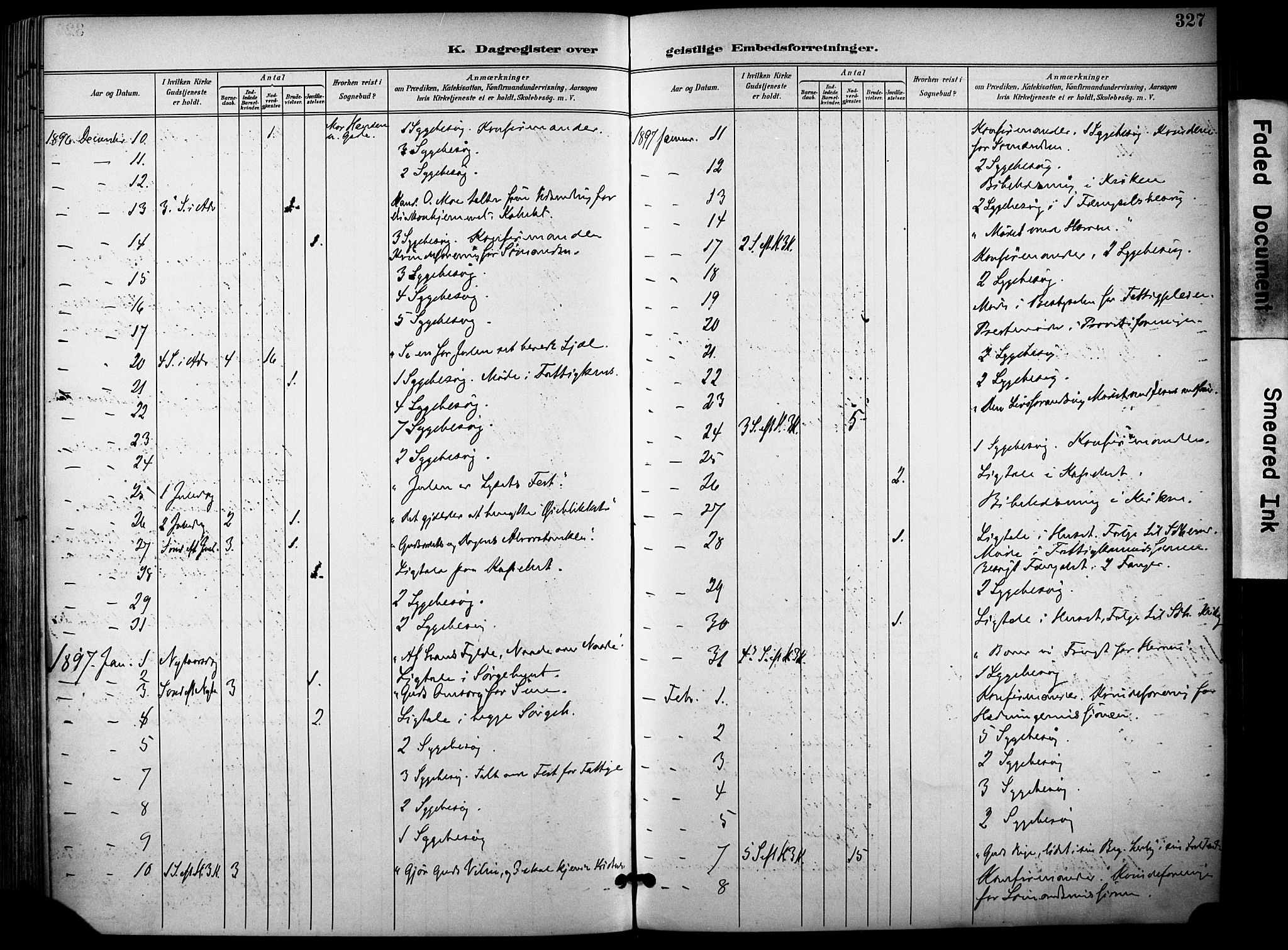 Sandefjord kirkebøker, AV/SAKO-A-315/F/Fa/L0004: Parish register (official) no. 4, 1894-1905, p. 327