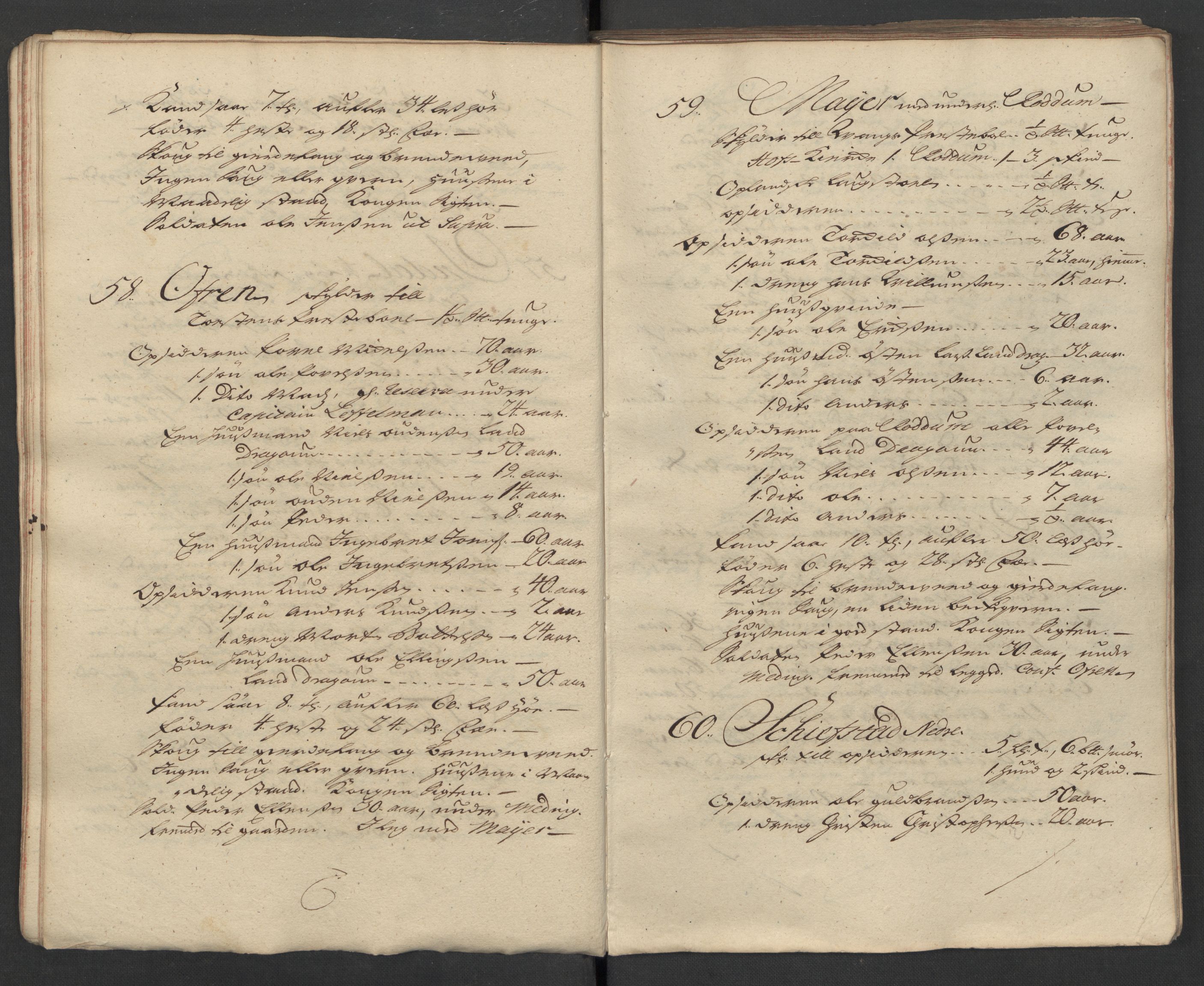 1. Sønnafjelske (Akershusiske) dragonregiment, AV/RA-EA-1760/F/L0032: Legdsruller for Totenske, Hedemarkske, Larvikske og Jarlsbergske kompanier, 1717, p. 31