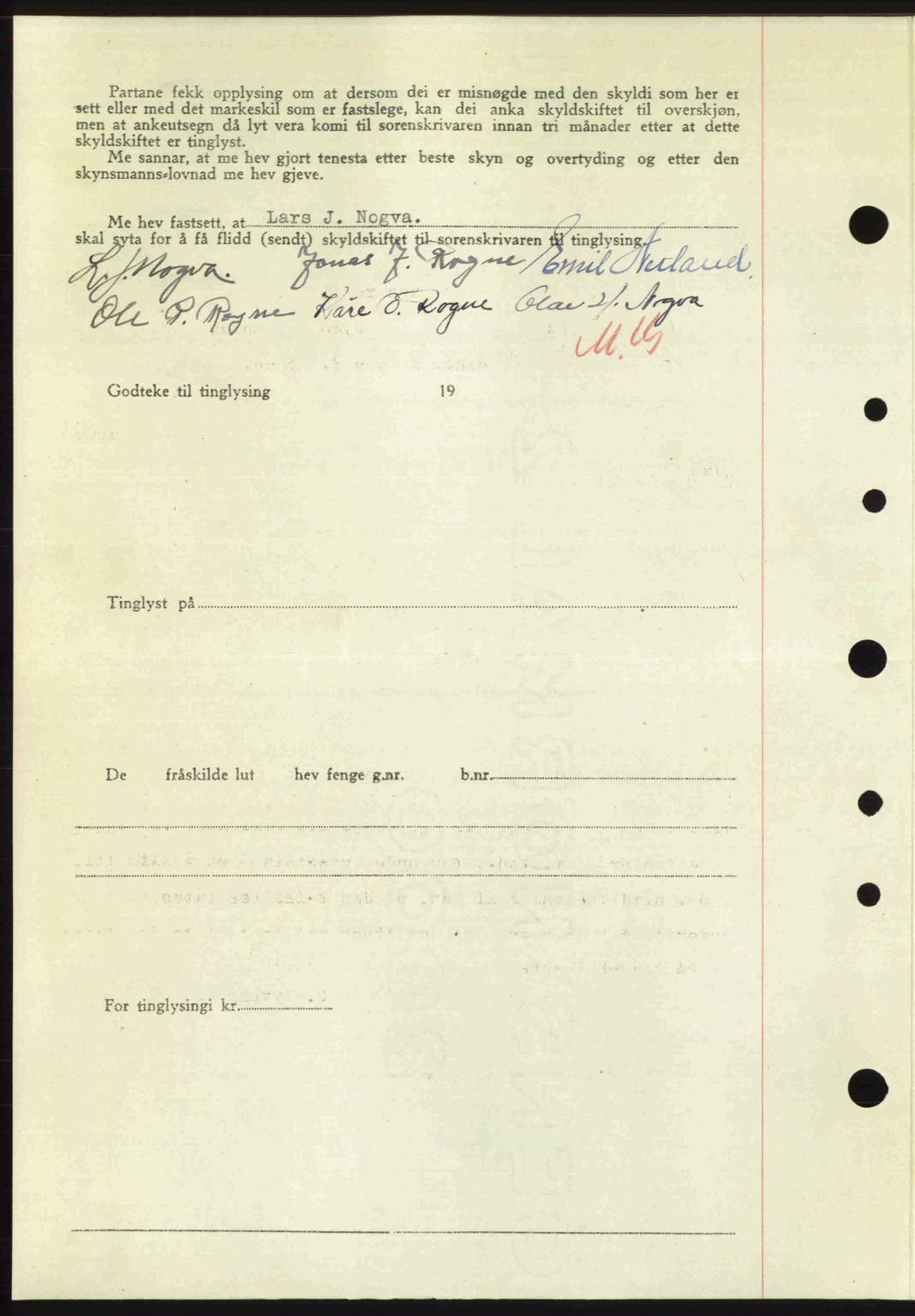 Nordre Sunnmøre sorenskriveri, AV/SAT-A-0006/1/2/2C/2Ca: Mortgage book no. A33, 1949-1950, Diary no: : 80/1950