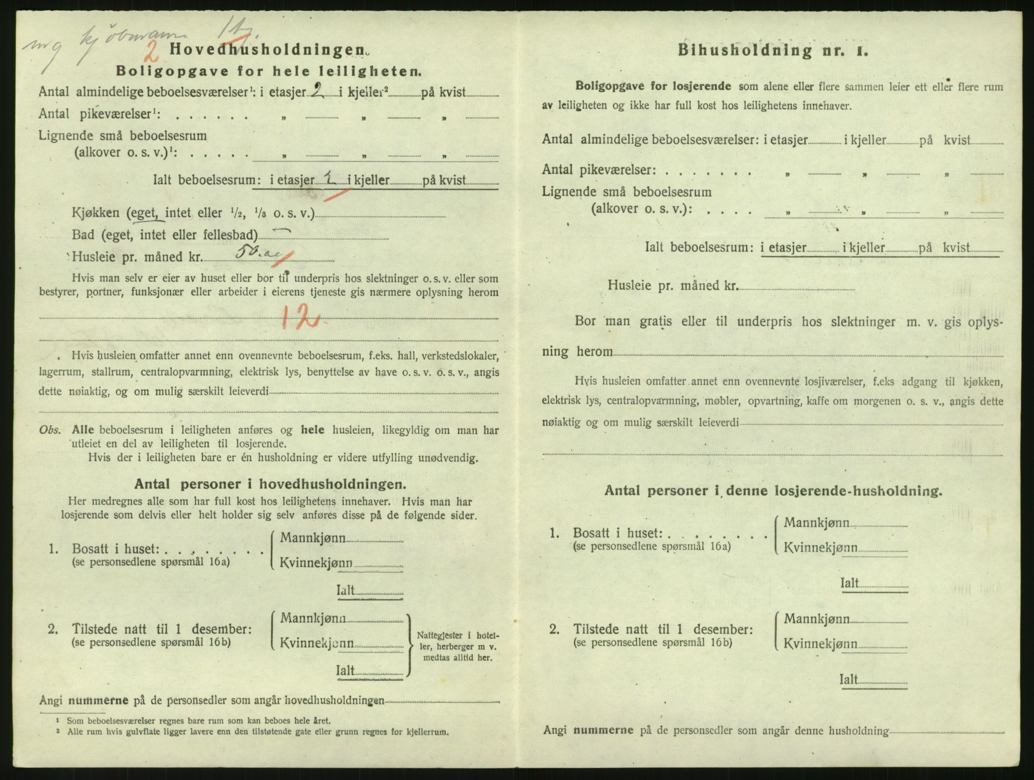 SAK, 1920 census for Grimstad, 1920, p. 1126