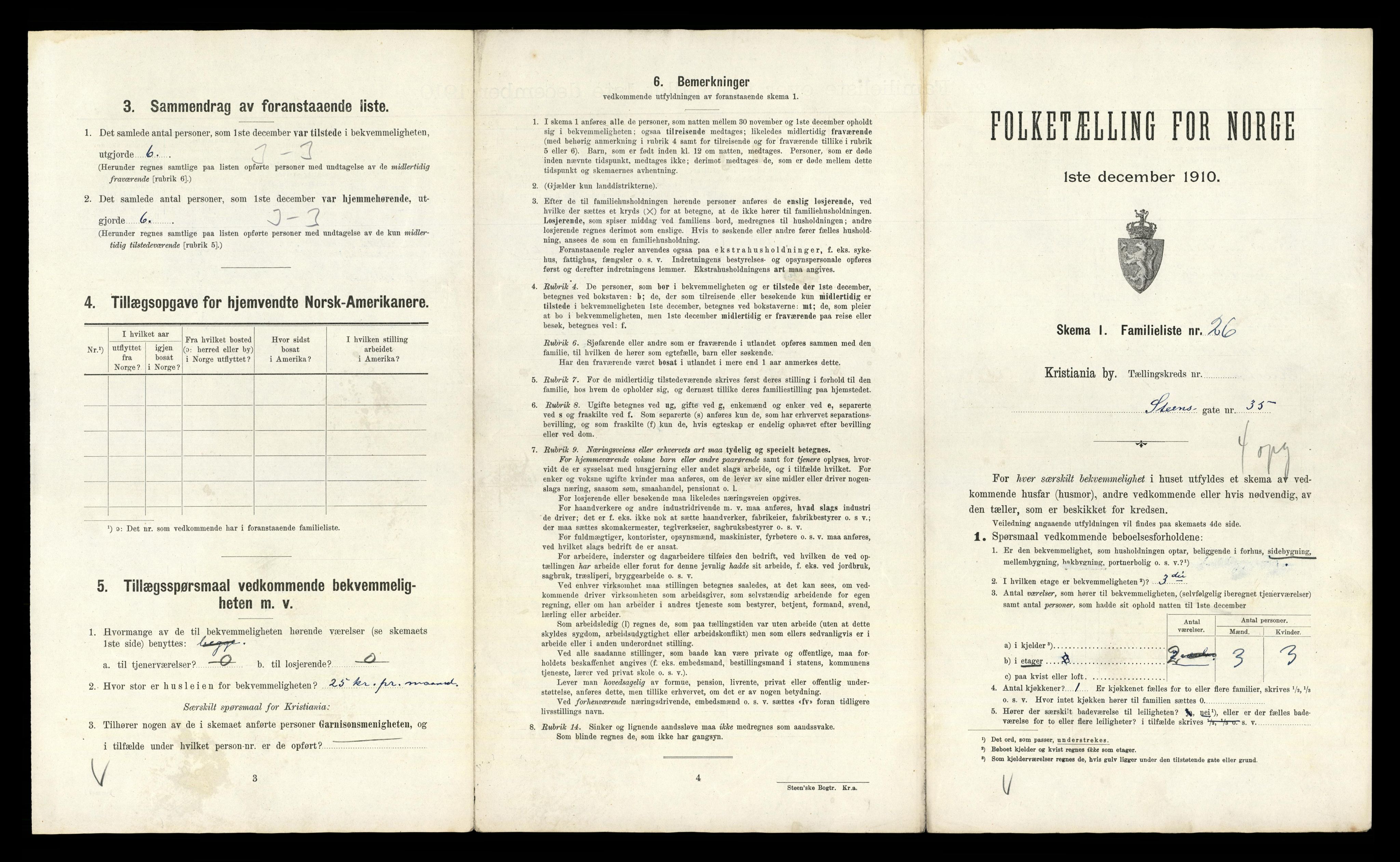 RA, 1910 census for Kristiania, 1910, p. 98379