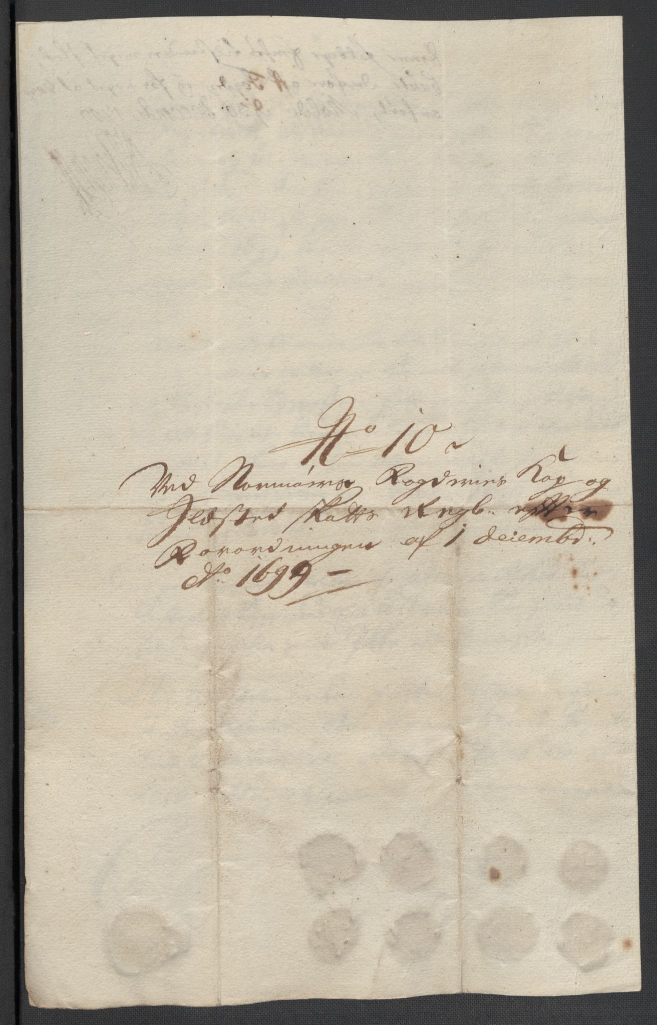 Rentekammeret inntil 1814, Reviderte regnskaper, Fogderegnskap, AV/RA-EA-4092/R56/L3738: Fogderegnskap Nordmøre, 1699, p. 187