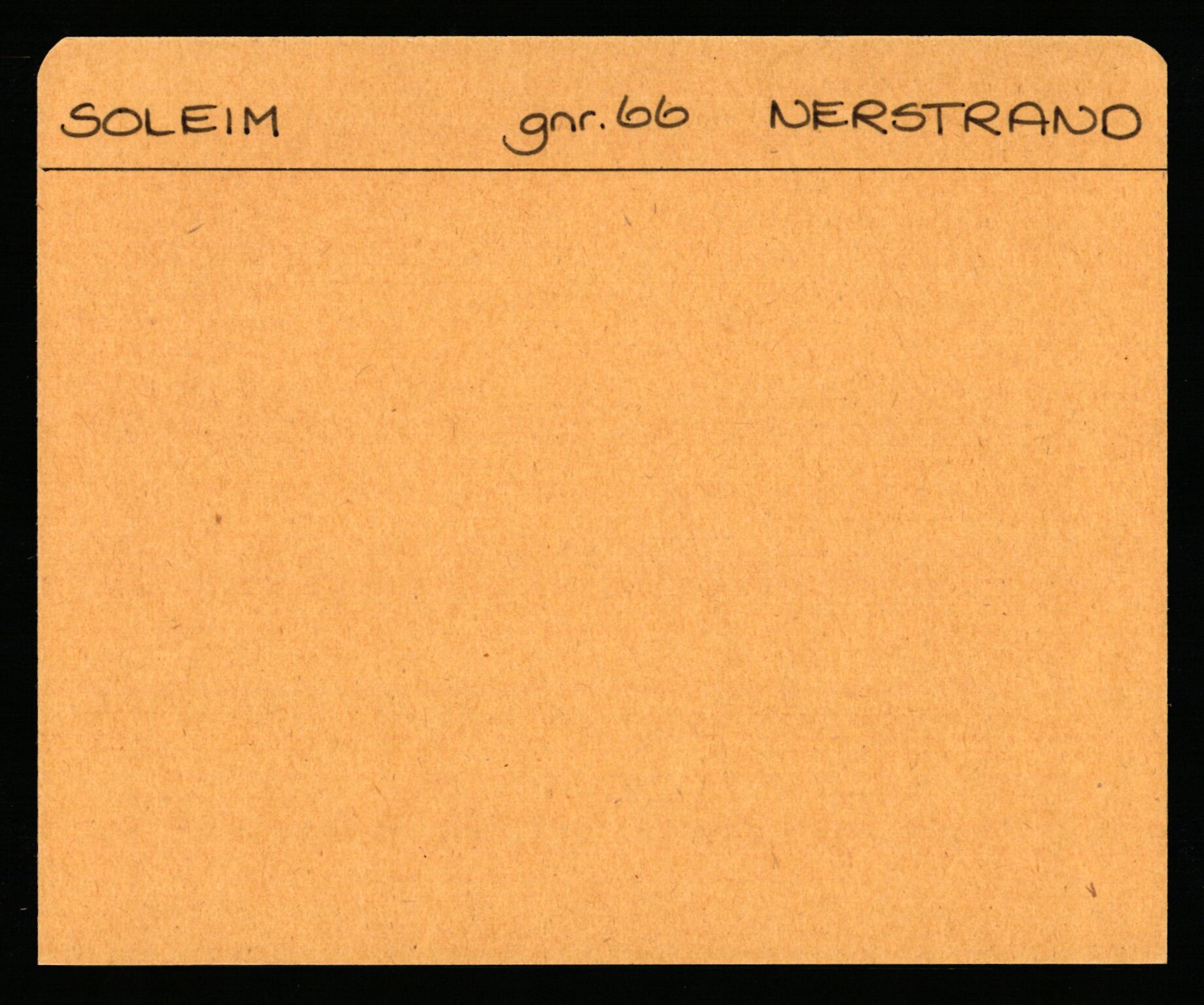 Statsarkivet i Stavanger, AV/SAST-A-101971/03/Y/Ym/L0054: Åstedskort sortert etter gårdsnavn: Soleim - Stavneim, 1600-1950, p. 1