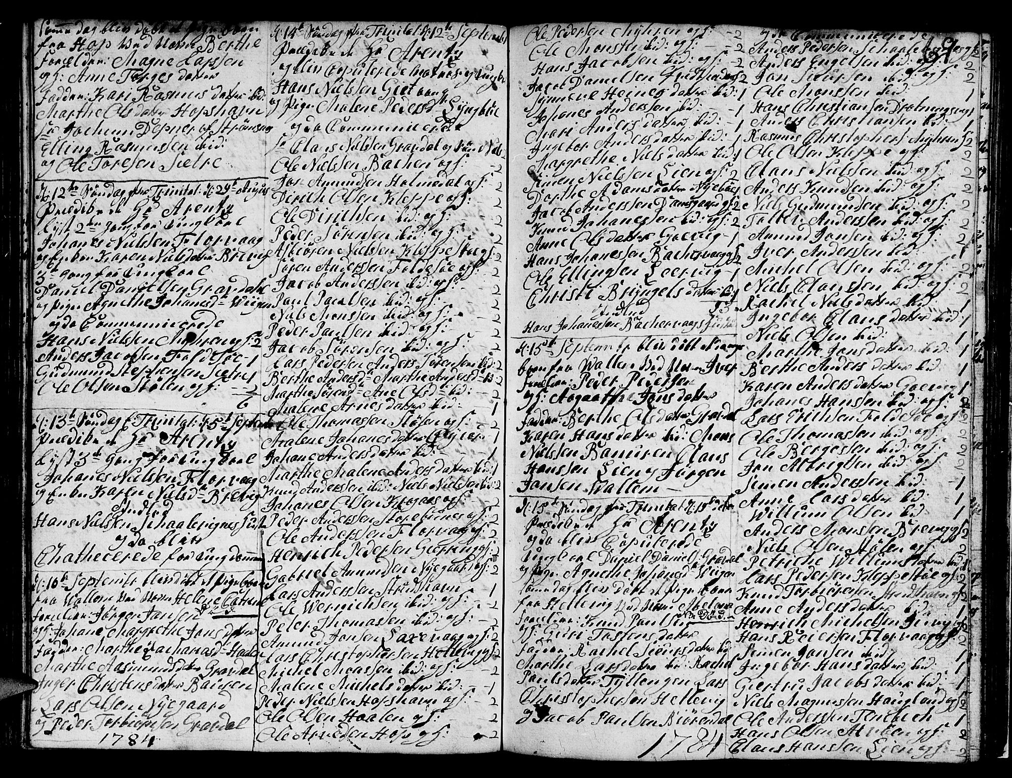 Askøy Sokneprestembete, SAB/A-74101/H/Ha/Hab/Haba/L0001: Parish register (copy) no. A 1, 1775-1792, p. 69