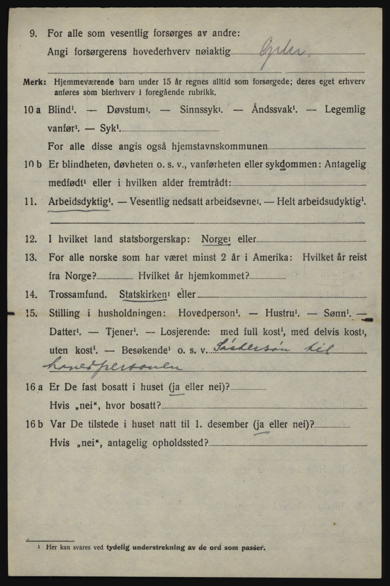 SAO, 1920 census for Aremark, 1920, p. 1602