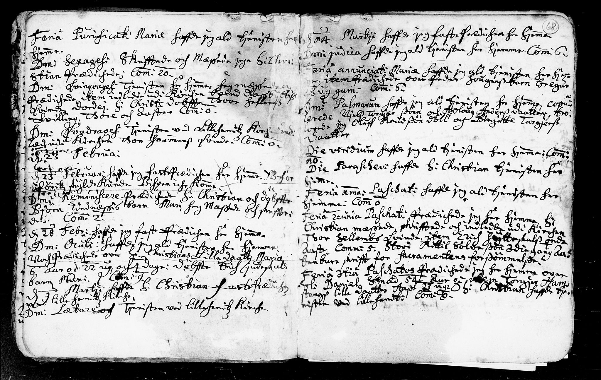 Heddal kirkebøker, SAKO/A-268/F/Fa/L0002: Parish register (official) no. I 2, 1699-1722, p. 68