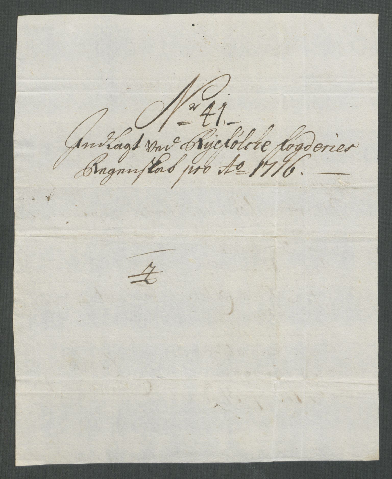 Rentekammeret inntil 1814, Reviderte regnskaper, Fogderegnskap, AV/RA-EA-4092/R47/L2869: Fogderegnskap Ryfylke, 1716, p. 263