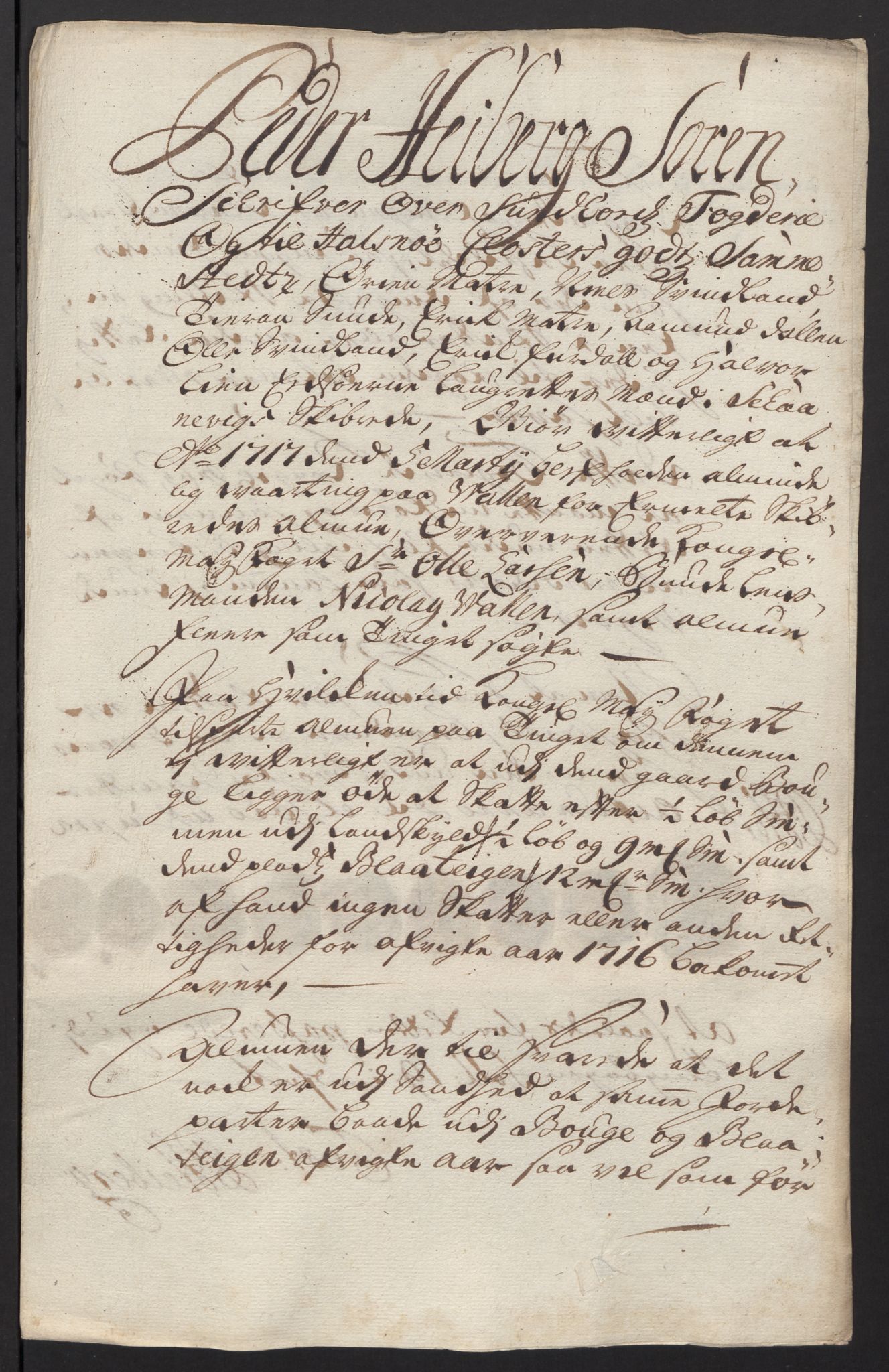 Rentekammeret inntil 1814, Reviderte regnskaper, Fogderegnskap, RA/EA-4092/R48/L2992: Fogderegnskap Sunnhordland og Hardanger, 1716, p. 237