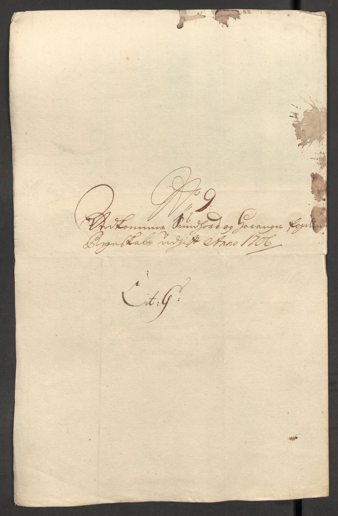 Rentekammeret inntil 1814, Reviderte regnskaper, Fogderegnskap, AV/RA-EA-4092/R48/L2984: Fogderegnskap Sunnhordland og Hardanger, 1706-1707, p. 212