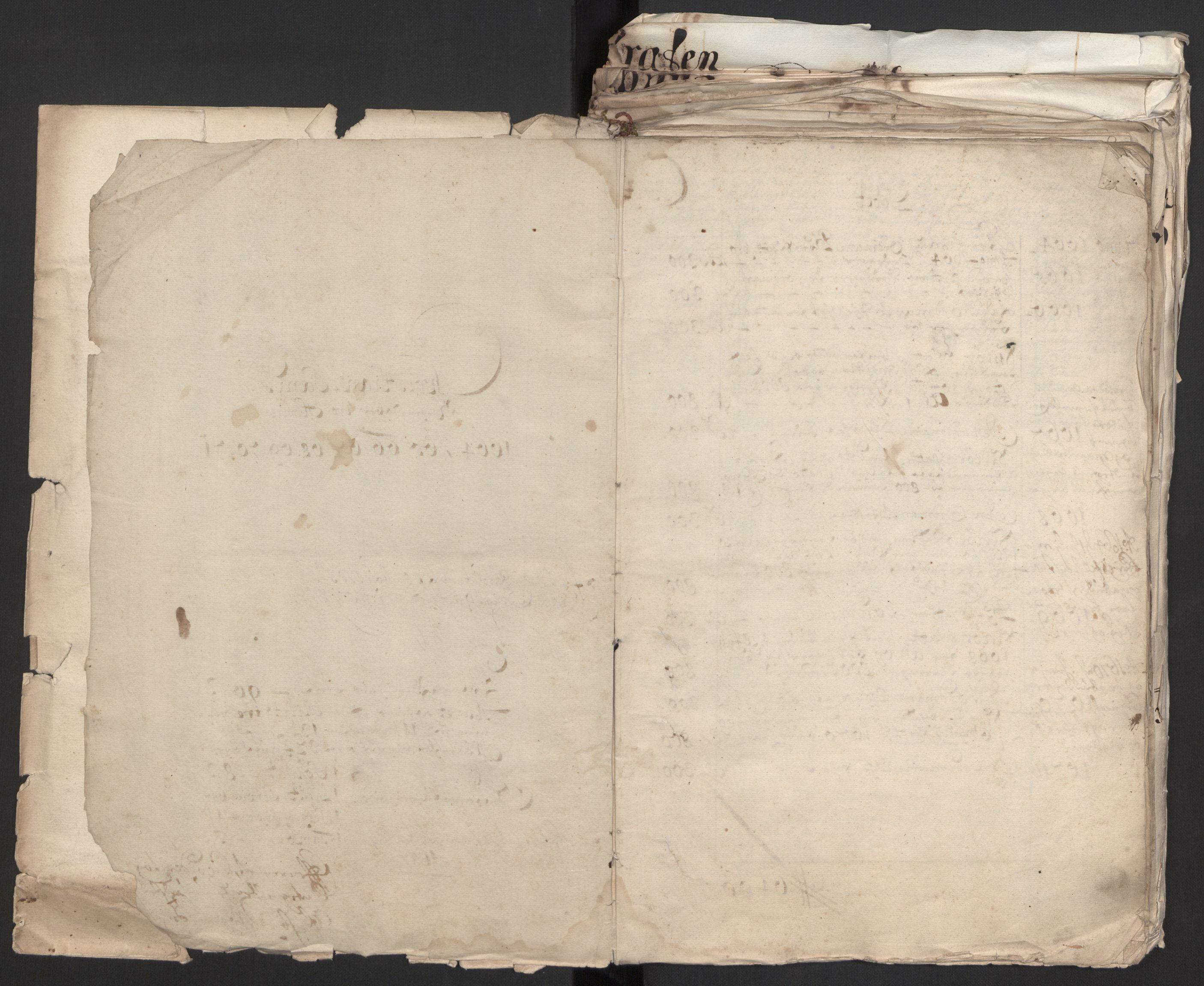 Rentekammeret inntil 1814, Reviderte regnskaper, Byregnskaper, AV/RA-EA-4066/R/Rm/L0258: [M1] Kontribusjonsregnskap, 1664-1700, p. 5