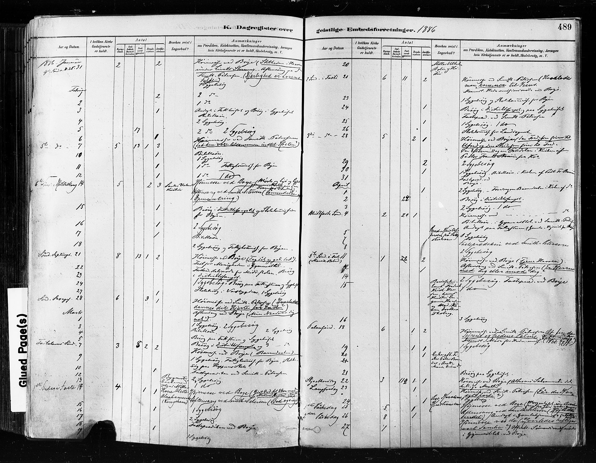 Moss prestekontor Kirkebøker, AV/SAO-A-2003/F/Fb/L0001: Parish register (official) no. II 1, 1878-1886, p. 489