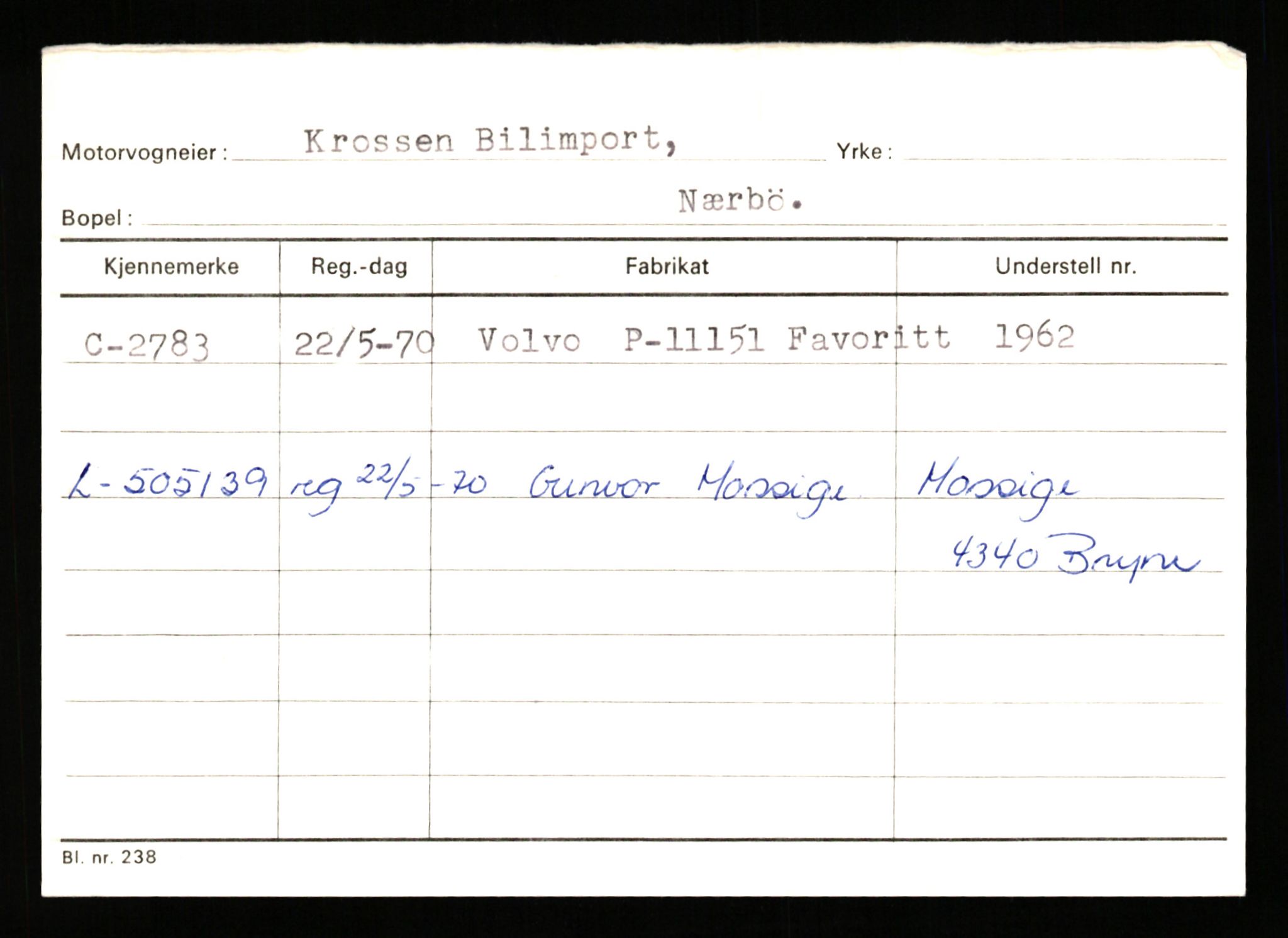 Stavanger trafikkstasjon, AV/SAST-A-101942/0/G/L0001: Registreringsnummer: 0 - 5782, 1930-1971, p. 1893